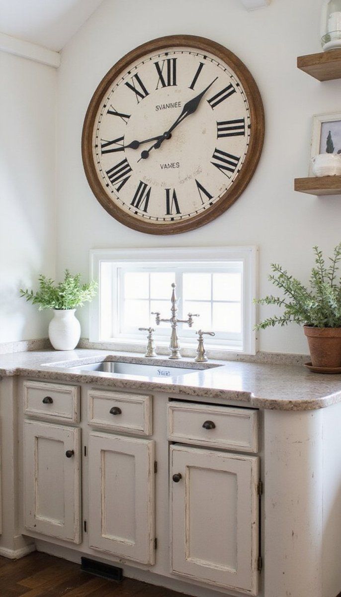 Weathered Wall Clocks
