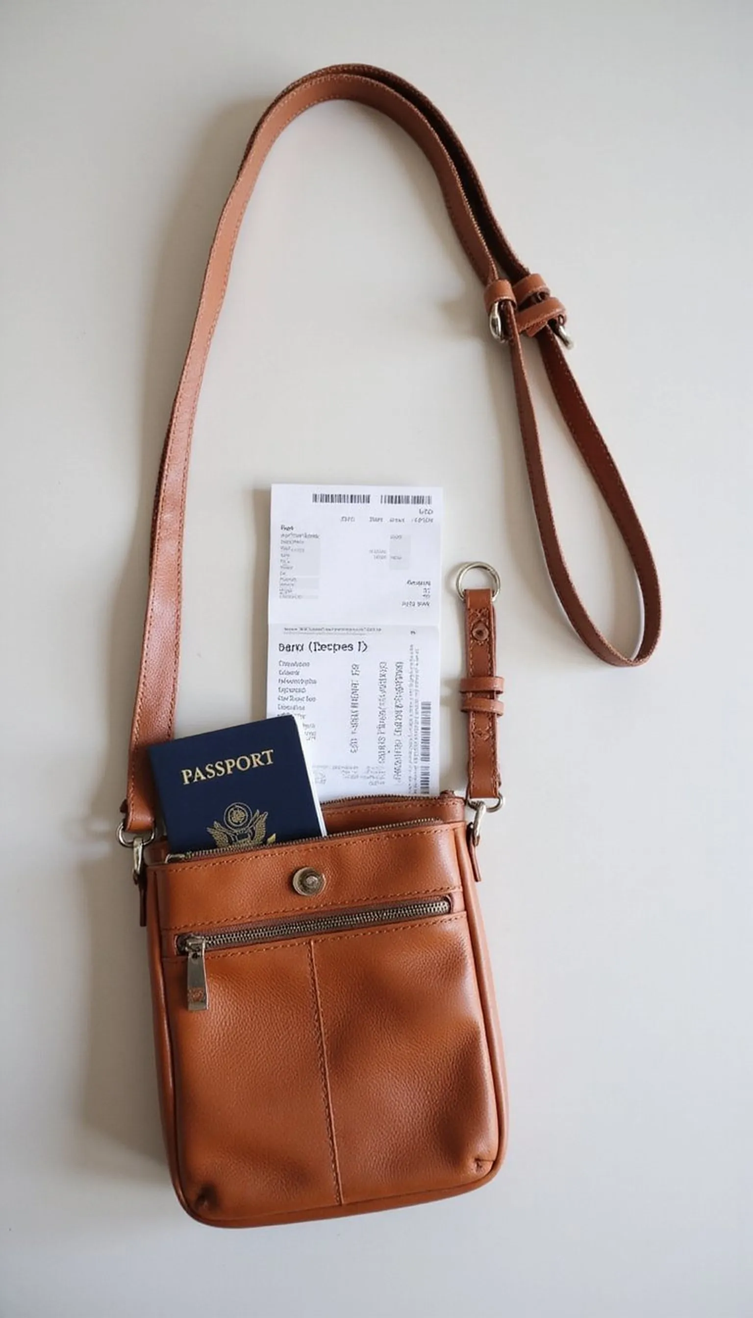 Use a neck pouch or travel wallet for valuables