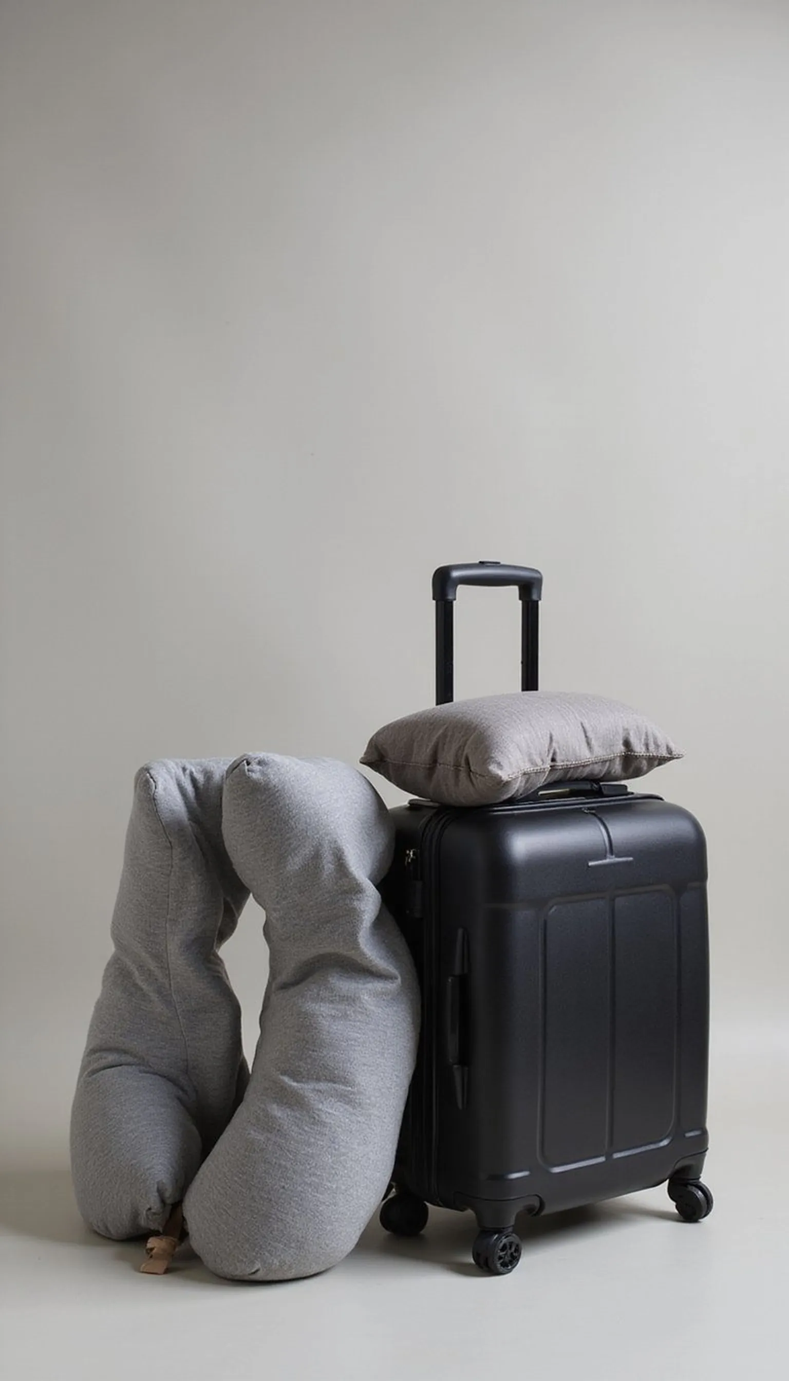 Pack a compact lumbar pillow for flights