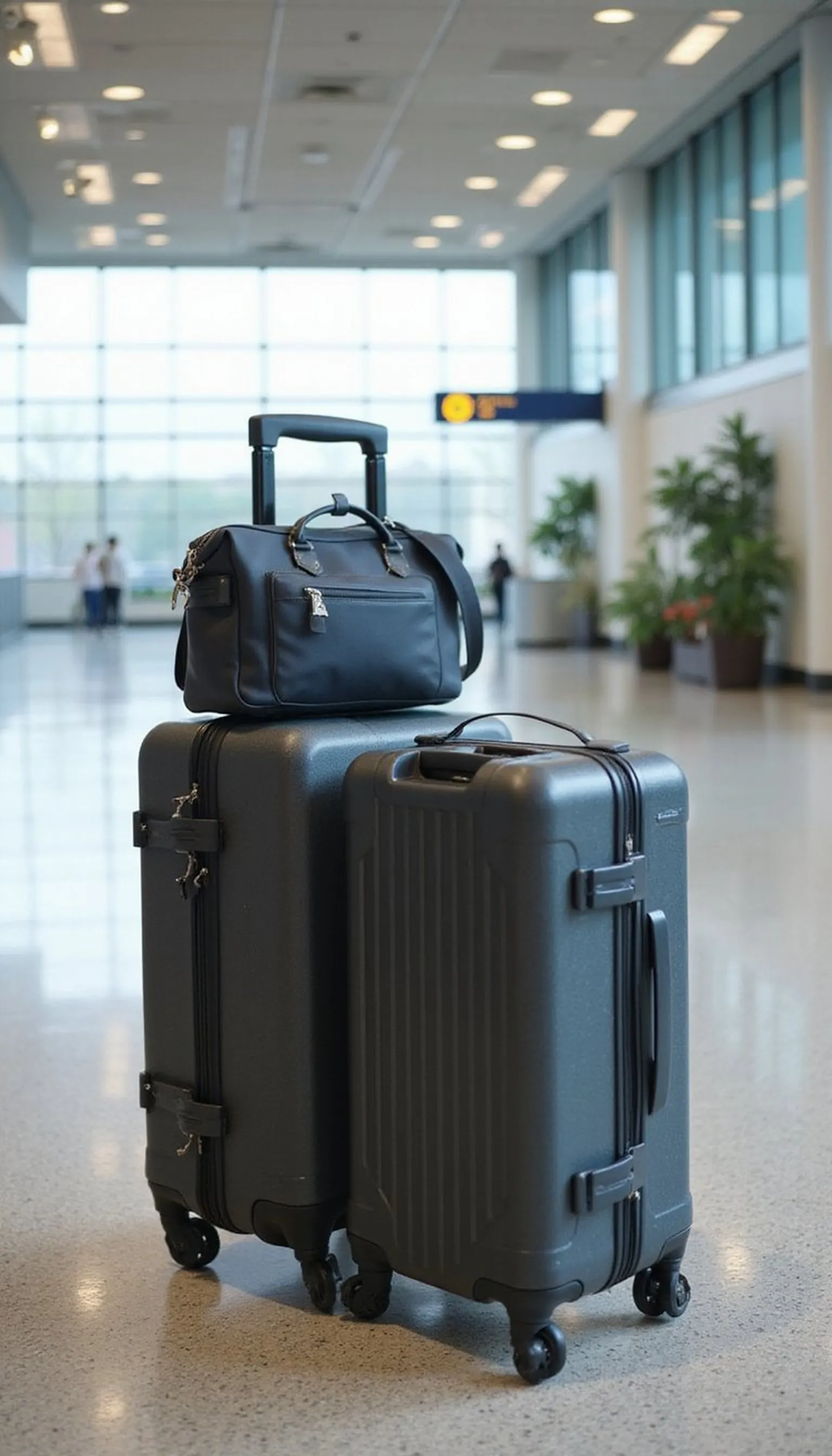 Why a rolling suitcase beats shoulder-carrying