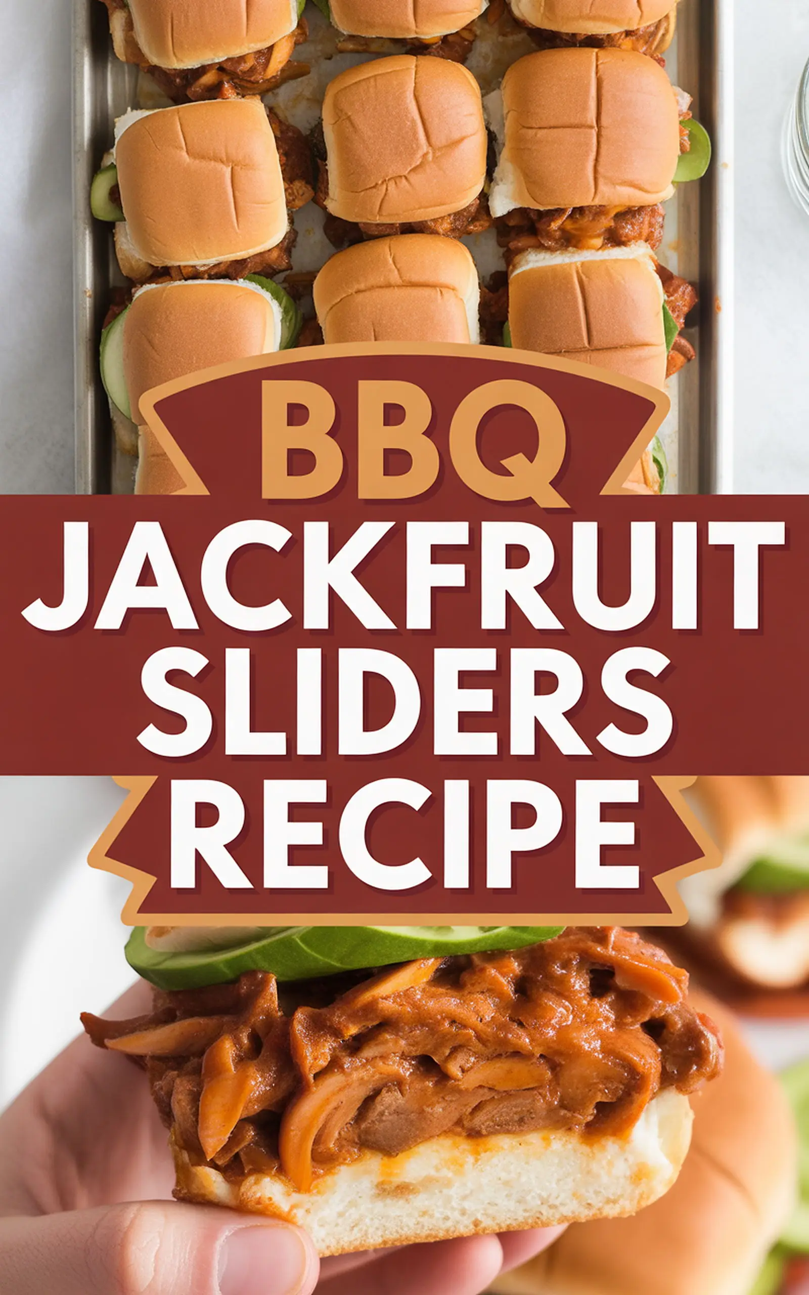 BBQ Jackfruit Sliders Recipe - easy recipe with step by step instructions