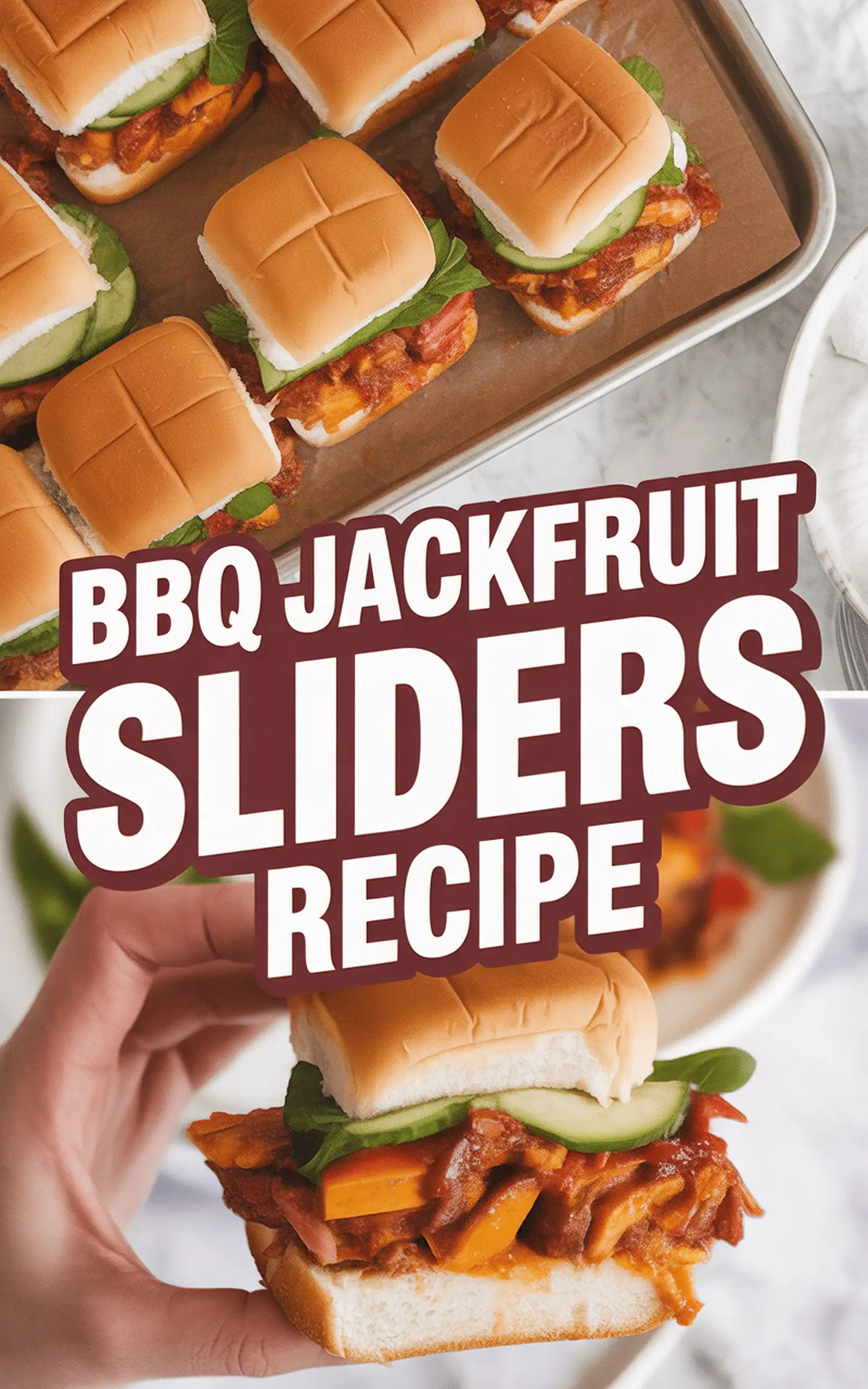 BBQ Jackfruit Sliders Recipe - easy recipe with step by step instructions
