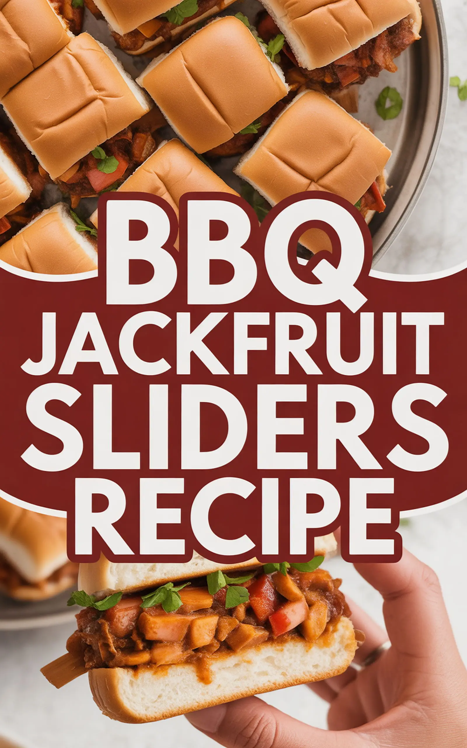 BBQ Jackfruit Sliders Recipe - easy recipe with step by step instructions
