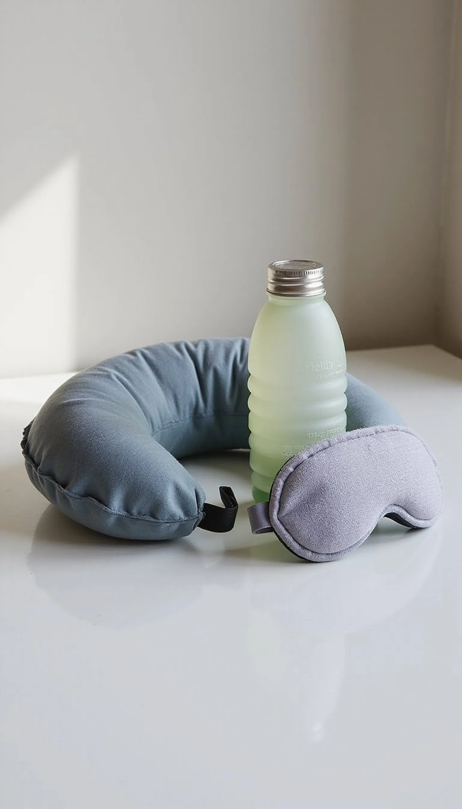 Comfort kit for long flights or red-eyes