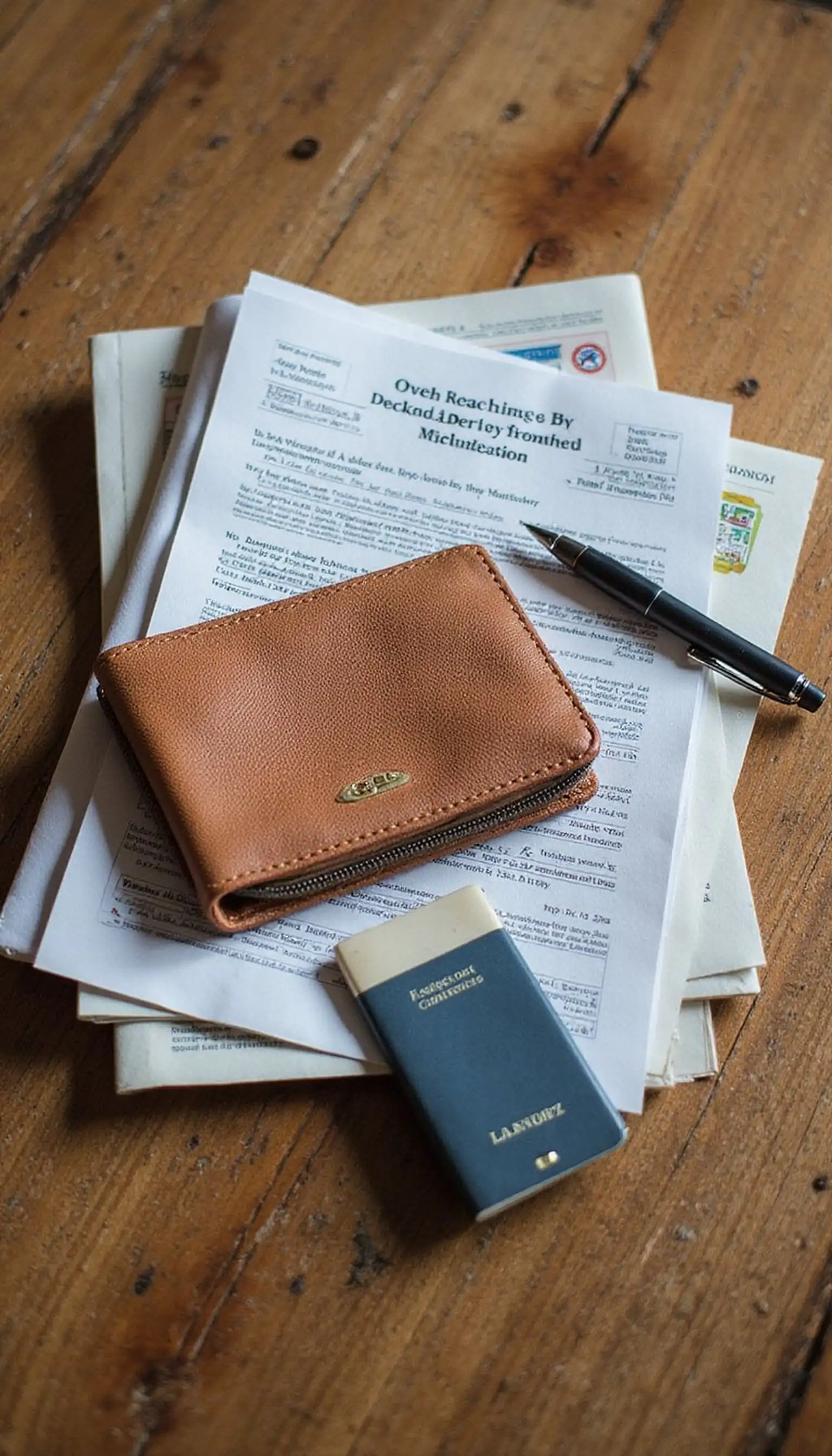 Documents and money: a simple safe system