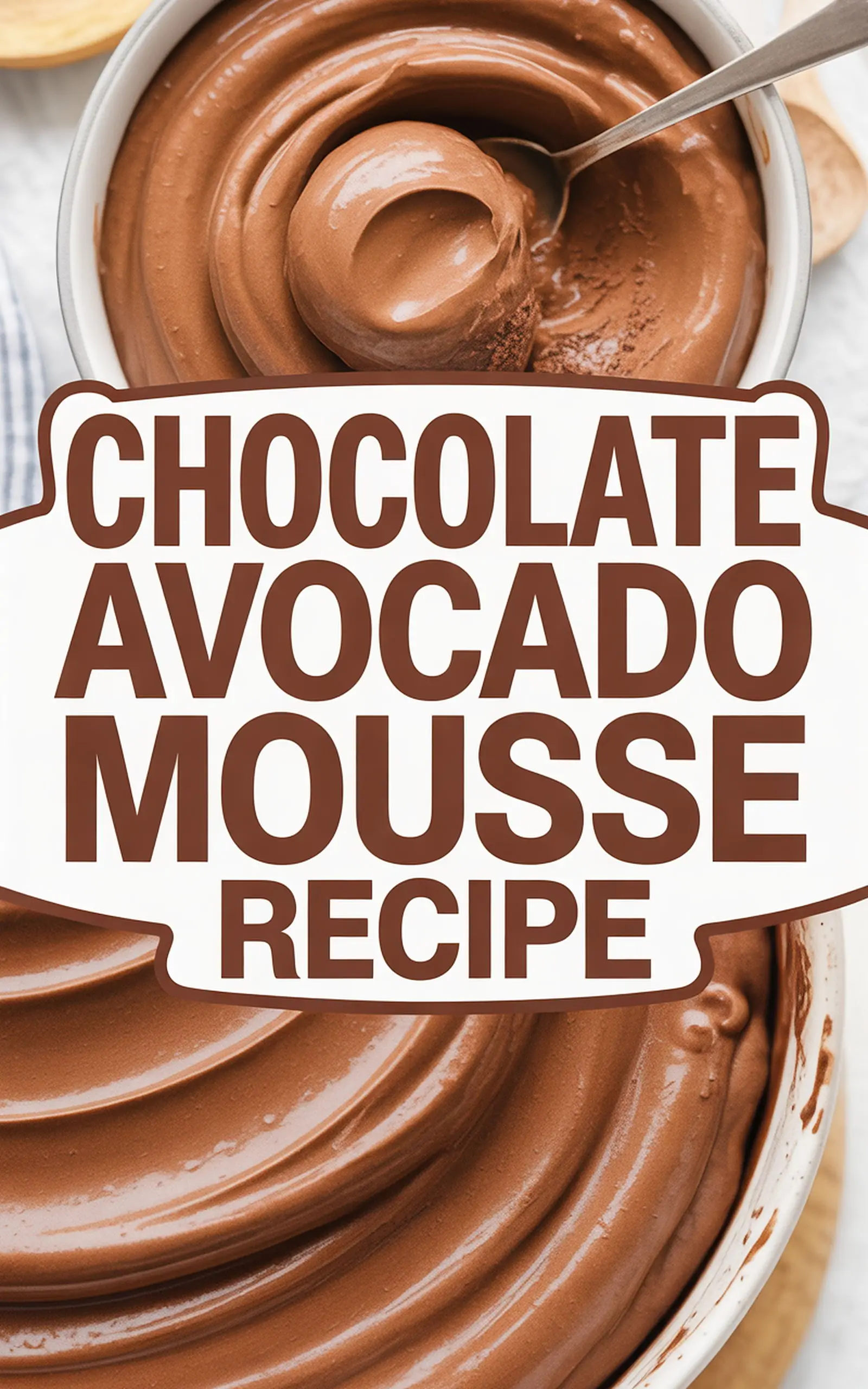 Chocolate Avocado Mousse Recipe - easy recipe with step by step instructions