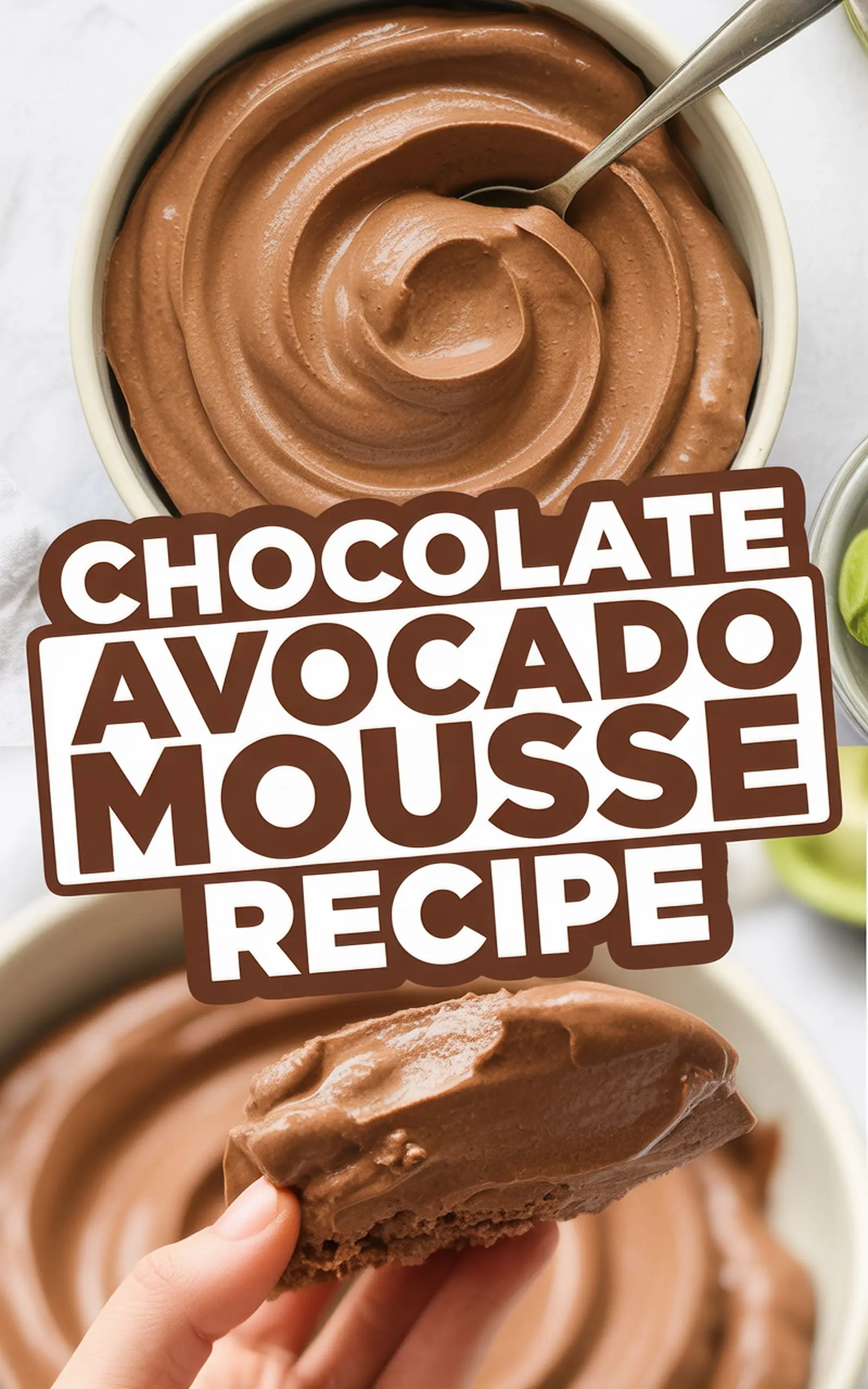 Chocolate Avocado Mousse Recipe - easy recipe with step by step instructions
