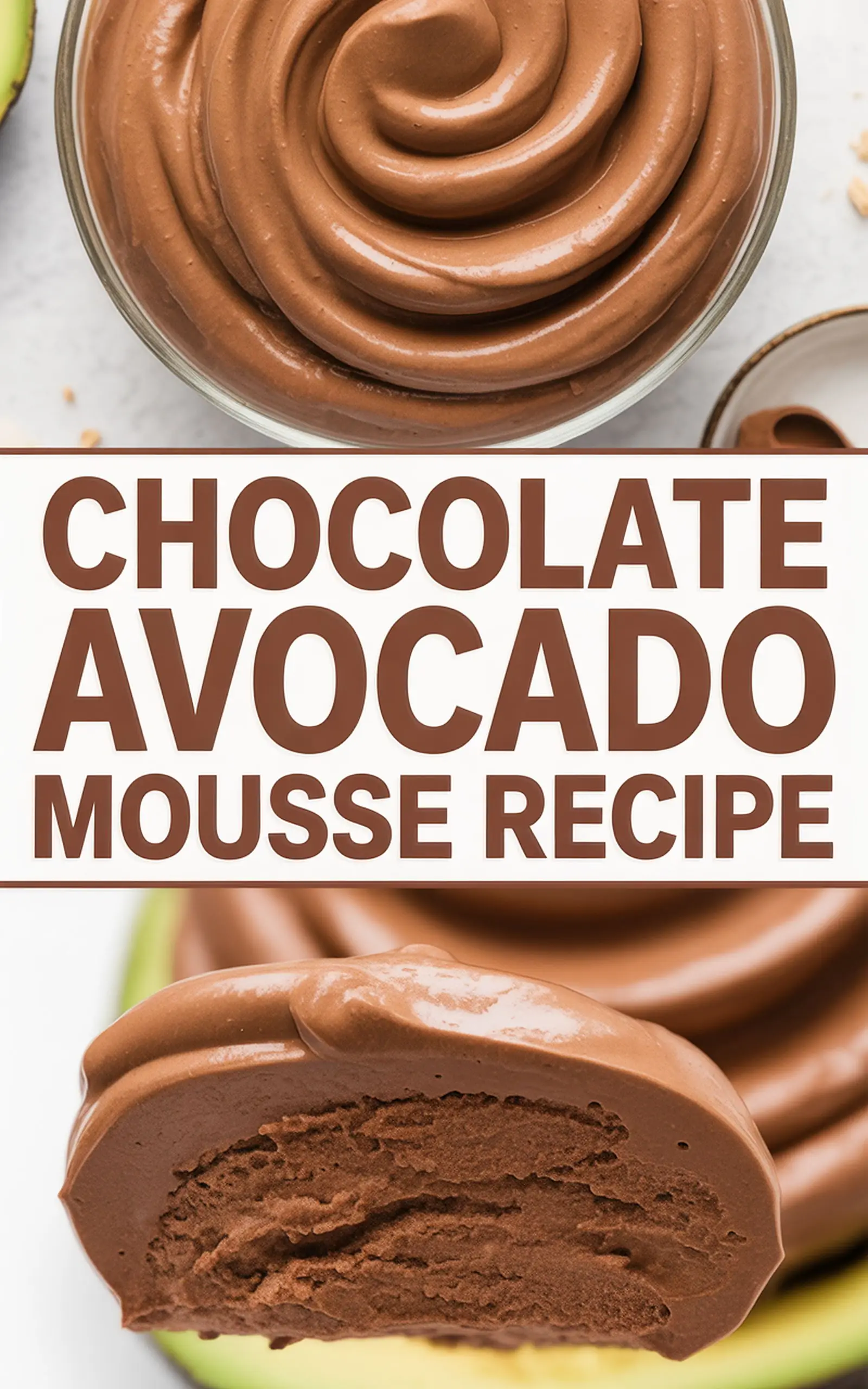 Chocolate Avocado Mousse Recipe - easy recipe with step by step instructions