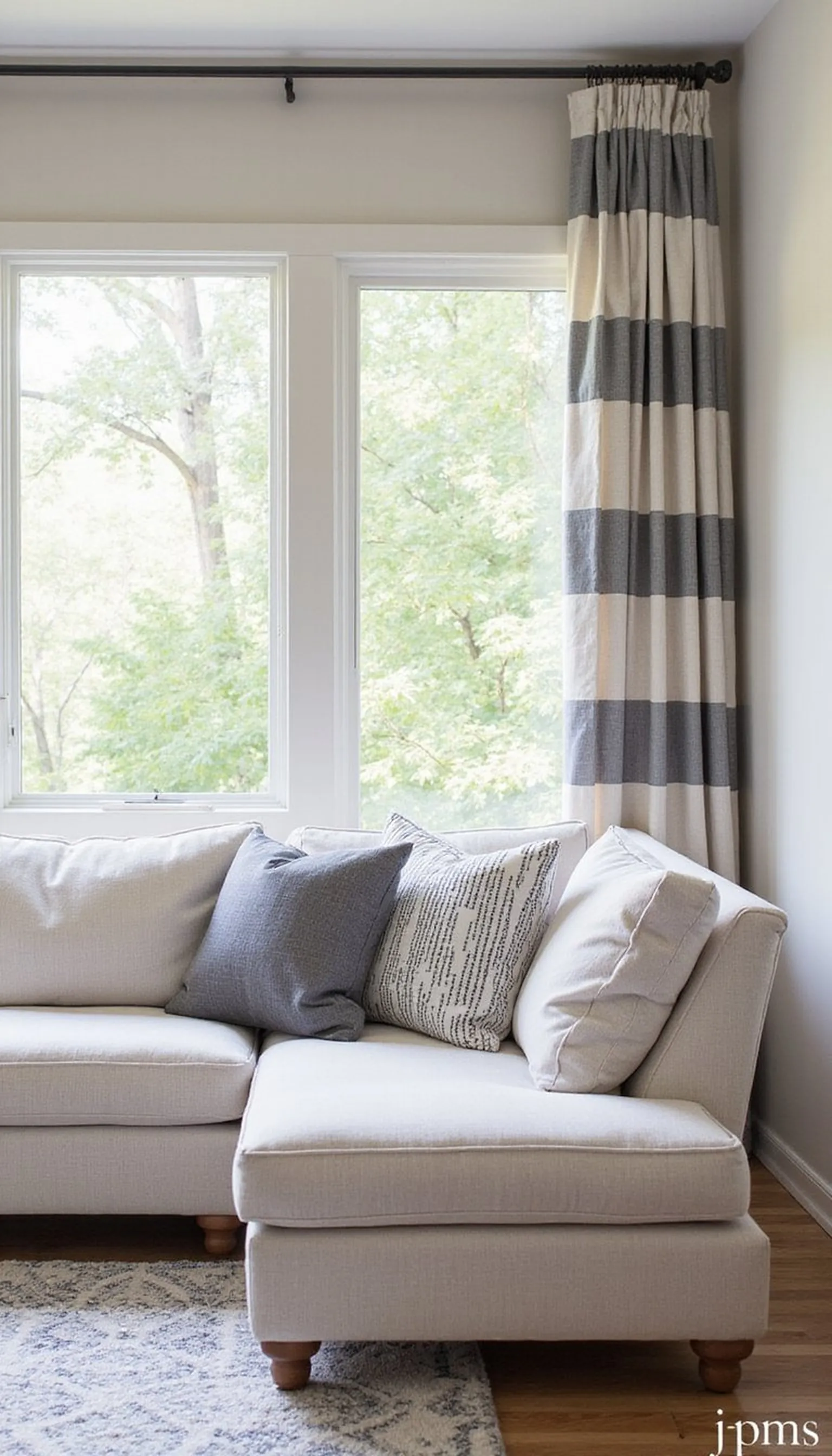 Playful patterns without overwhelming the room