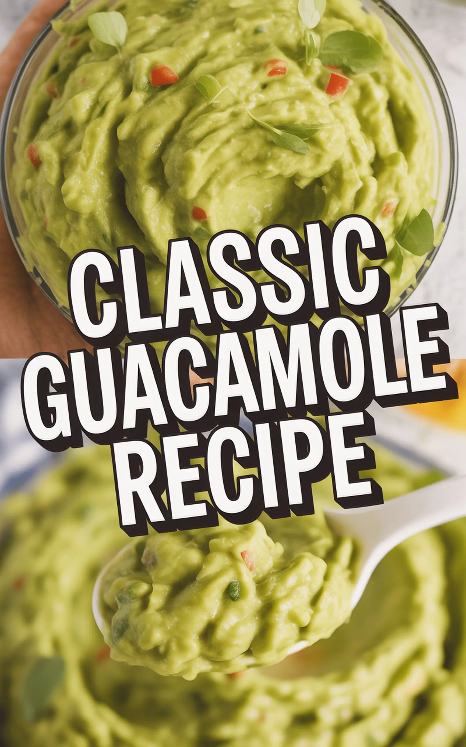 Classic Guacamole Recipe - easy recipe with step by step instructions
