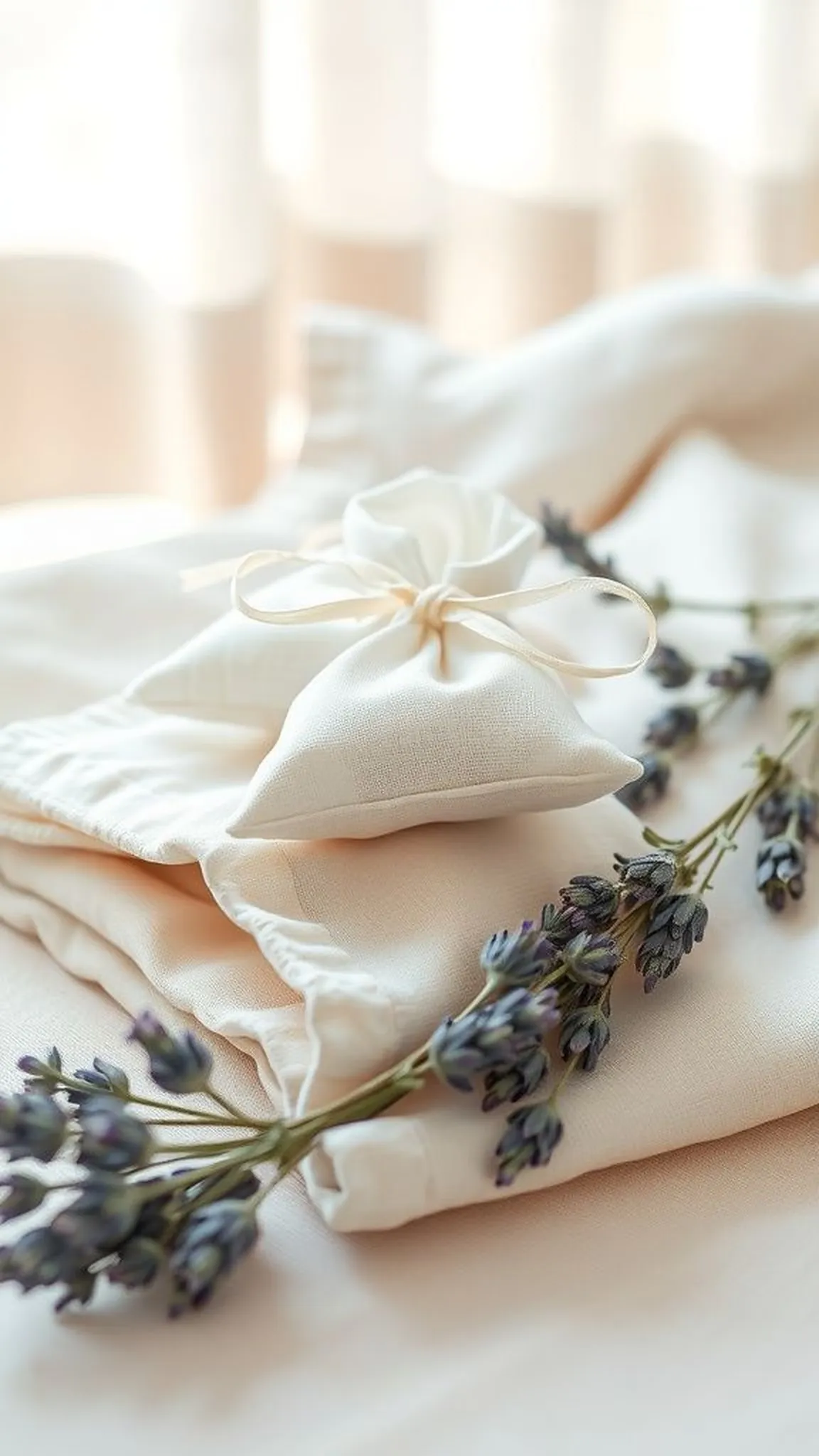 Lavender sachets for drawers and linens