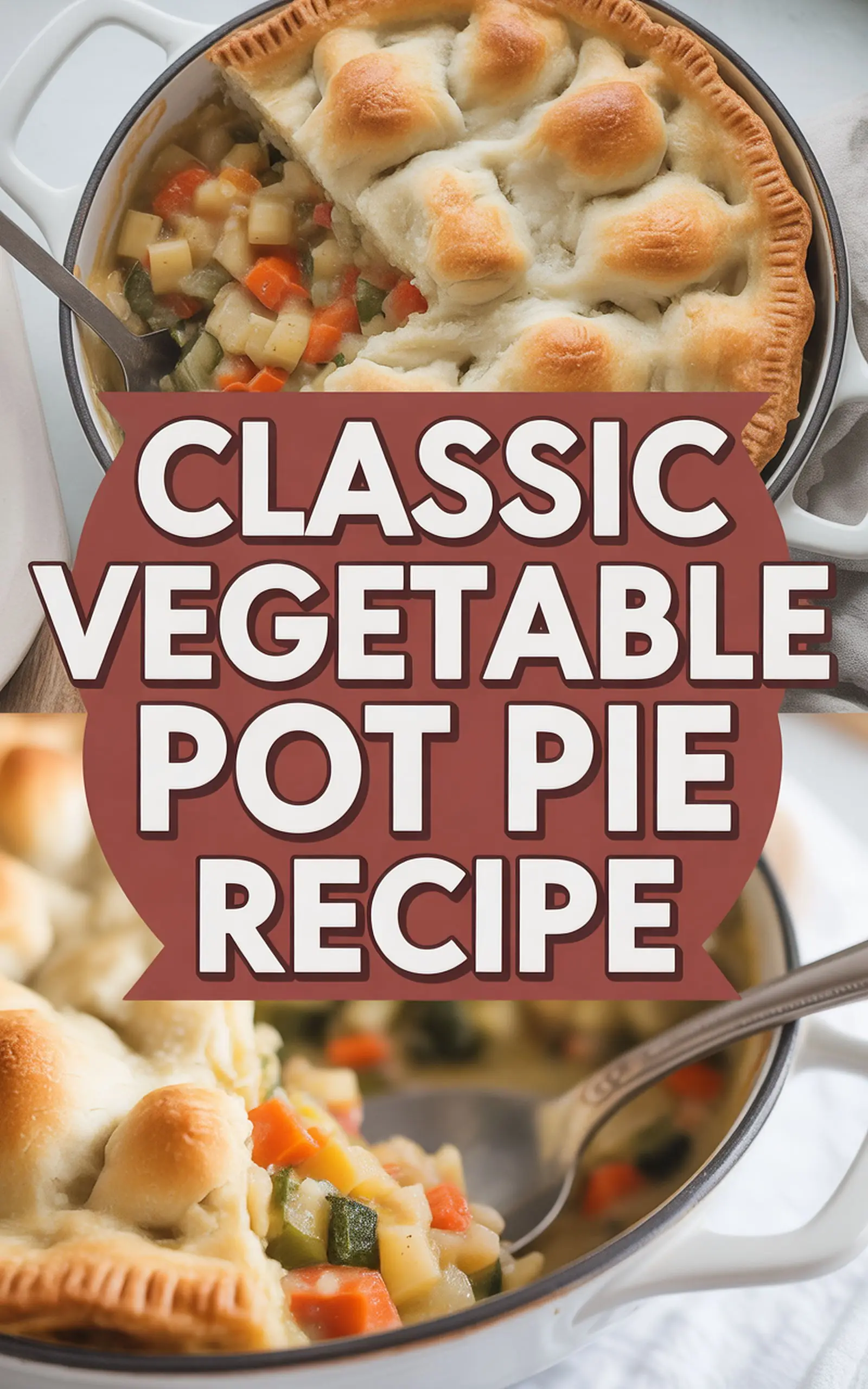 Classic Vegetable Pot Pie Recipe - easy recipe with step by step instructions