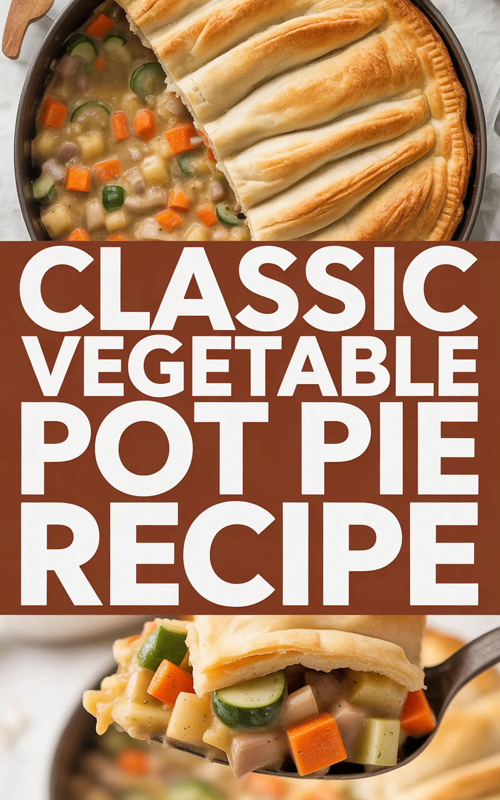 Classic Vegetable Pot Pie Recipe - easy recipe with step by step instructions