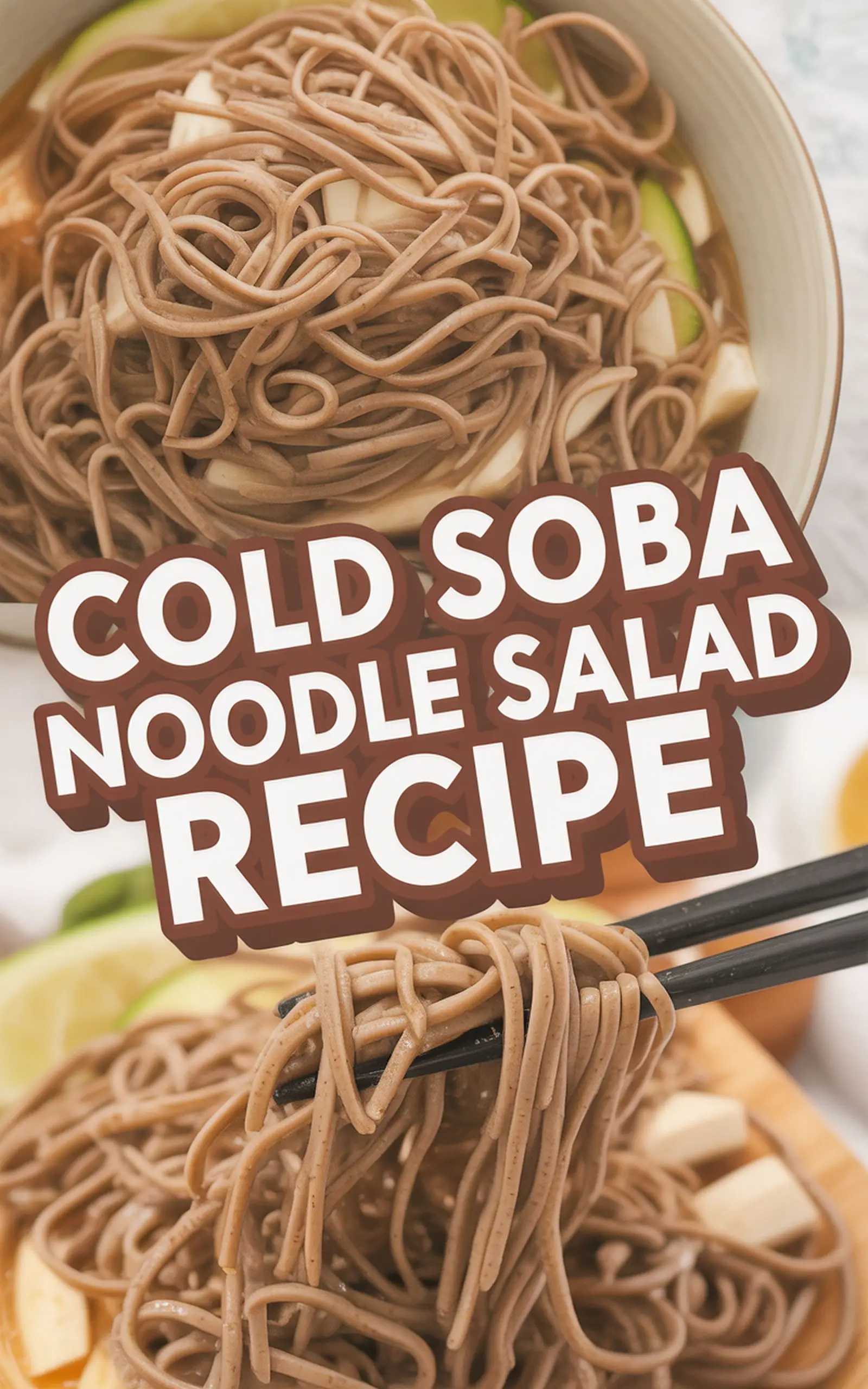 Cold Soba Noodle Salad Recipe - easy recipe with step by step instructions