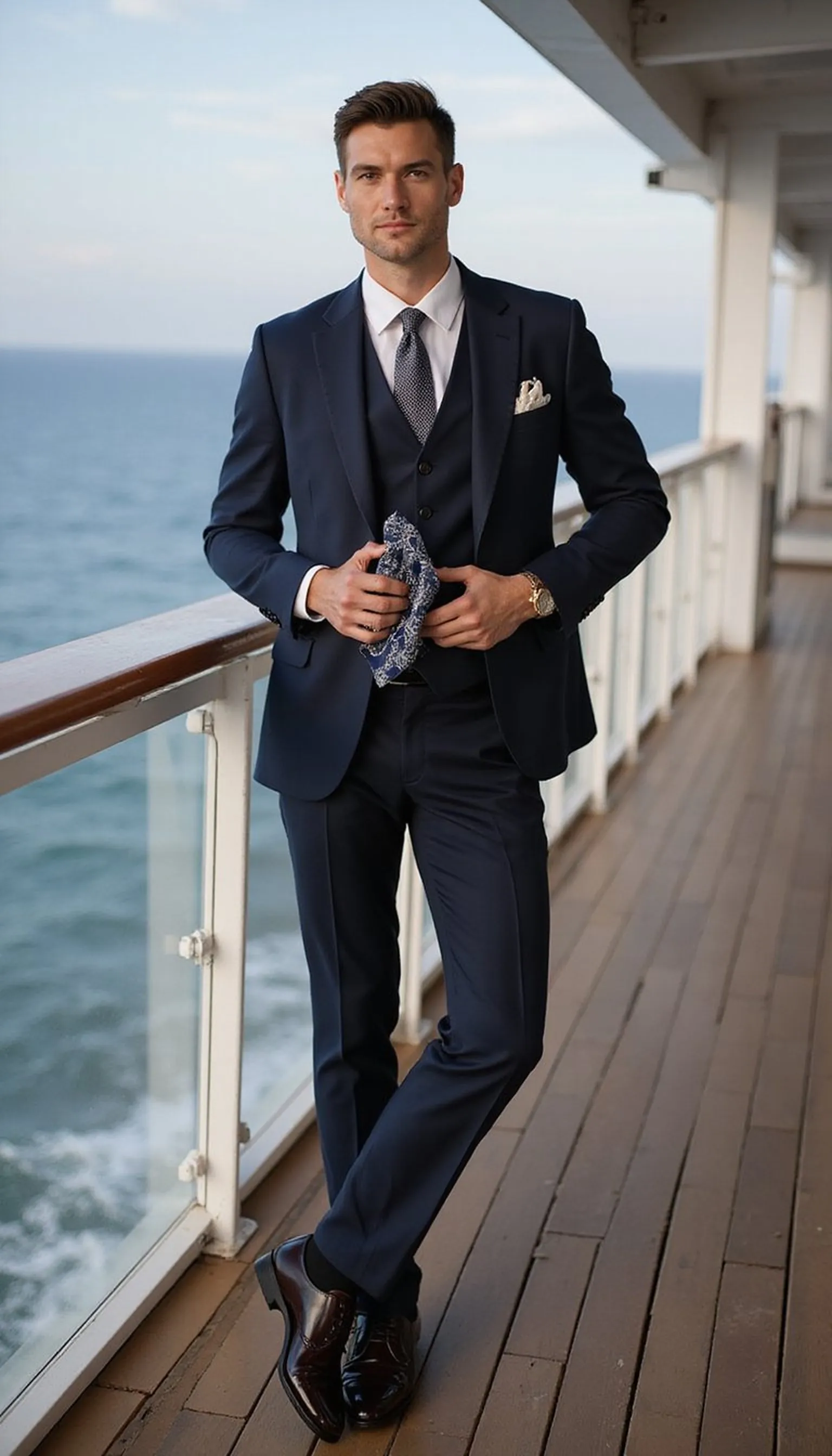 Formal Night Alternative: Tailored Blazer and Trousers