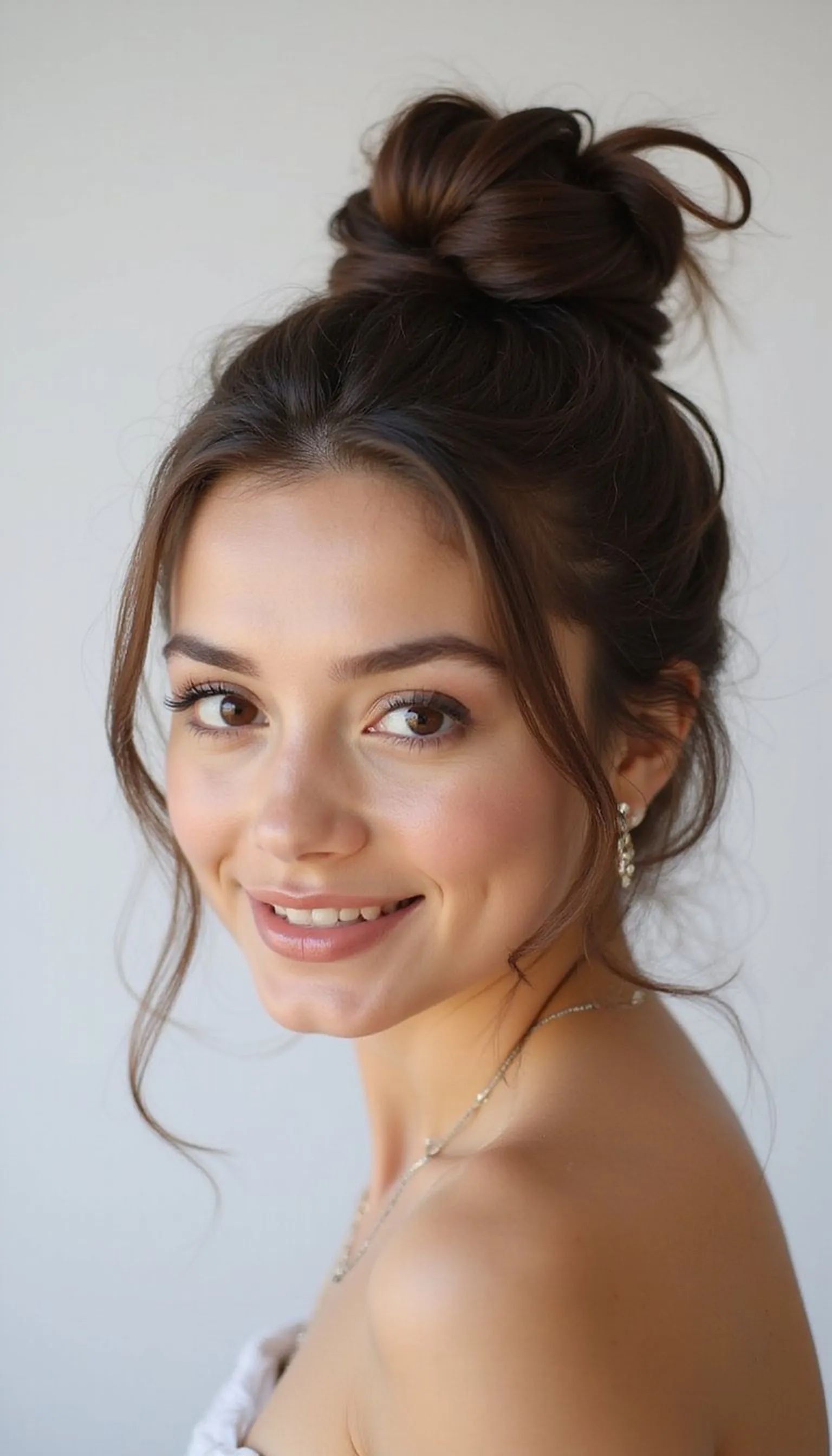 Braided Top Knot For Chic Everyday Wear
