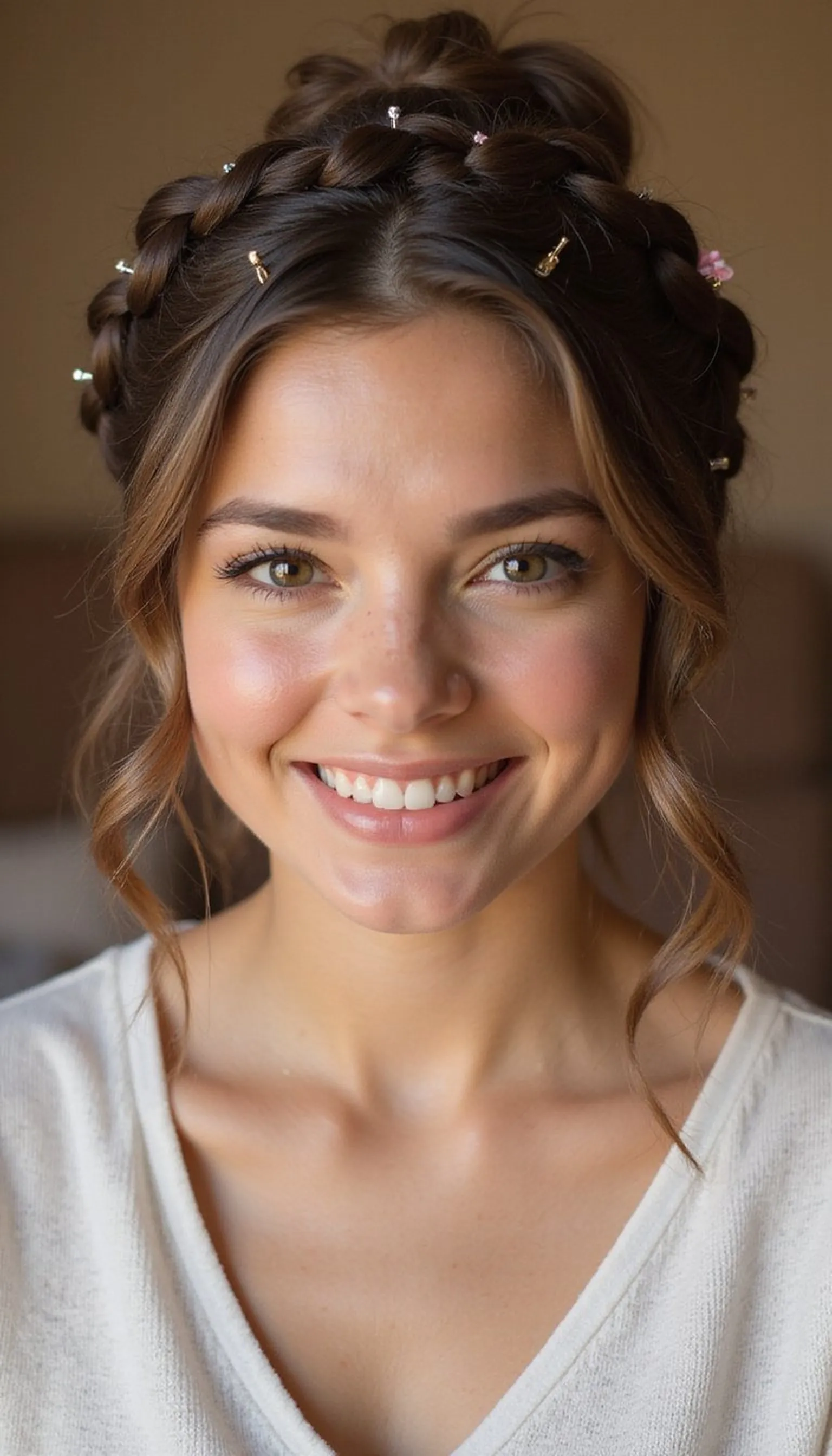 Sweet Dutch Braid Crown For Every Day