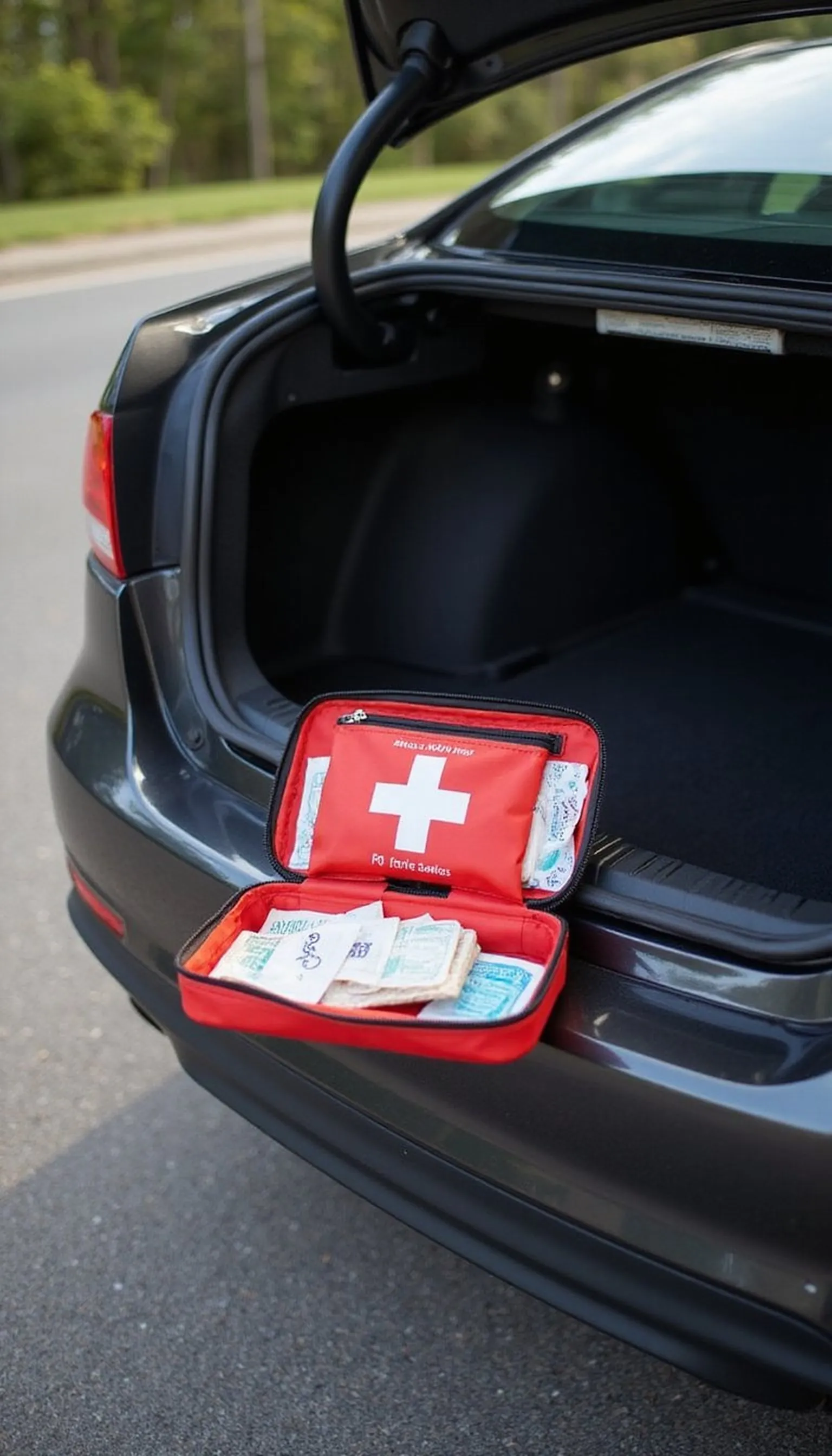 Compact First-Aid Kit for Quick Roadside Care