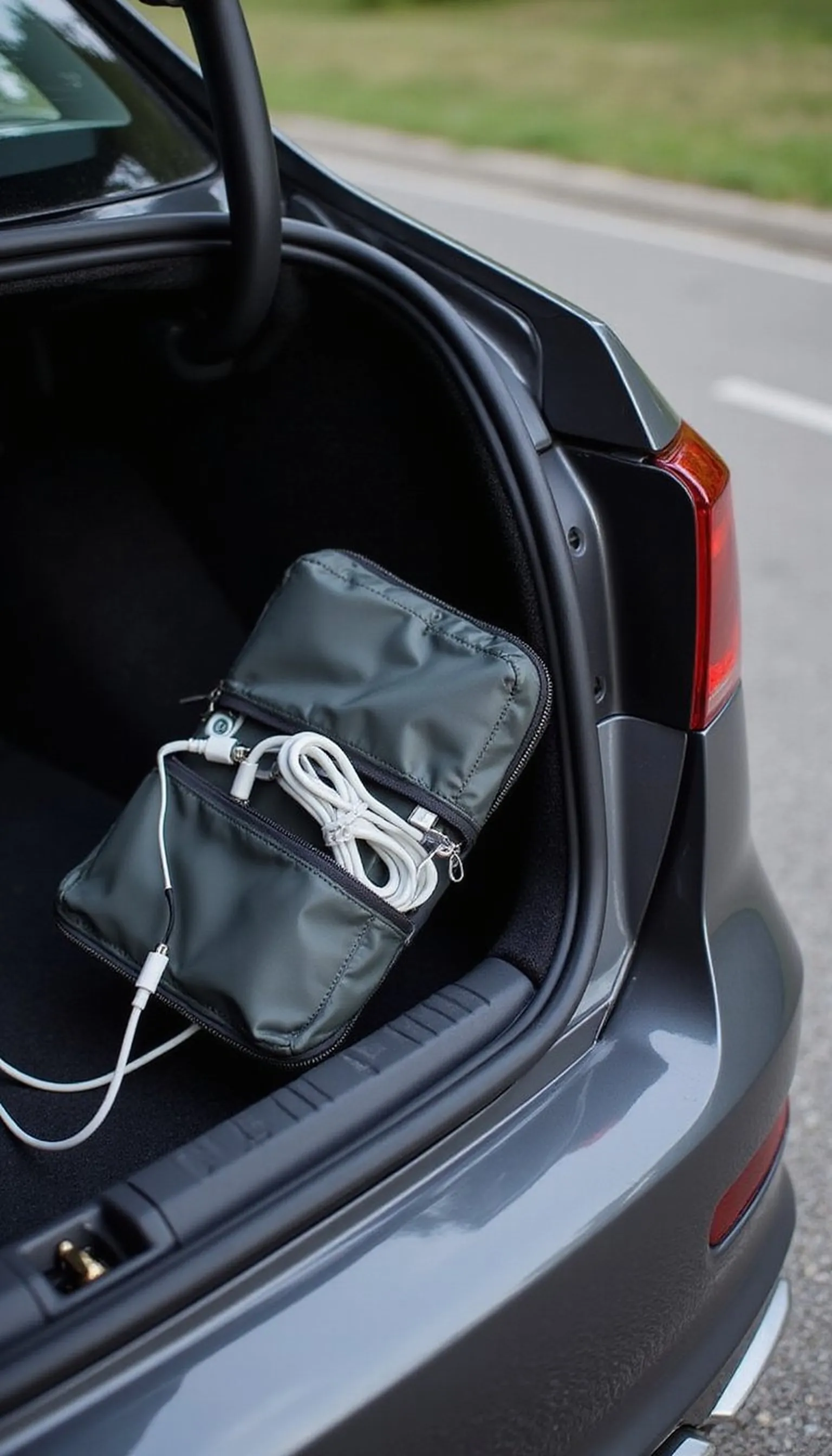 Portable Phone Charger and Extra Cables