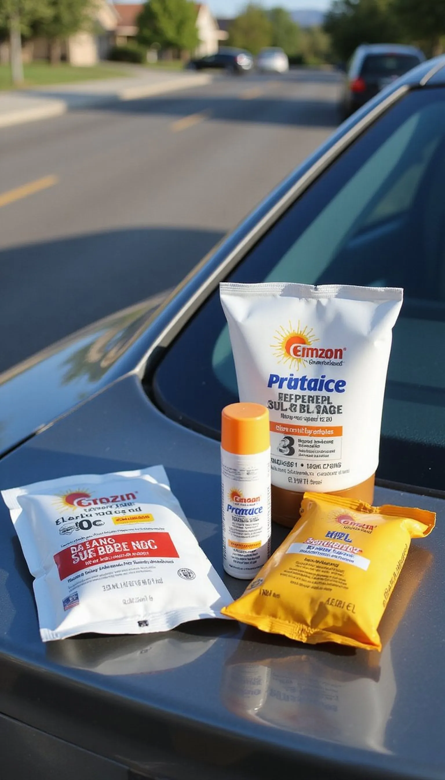 Sunscreen, Lip Balm and Insect Repellent Pack