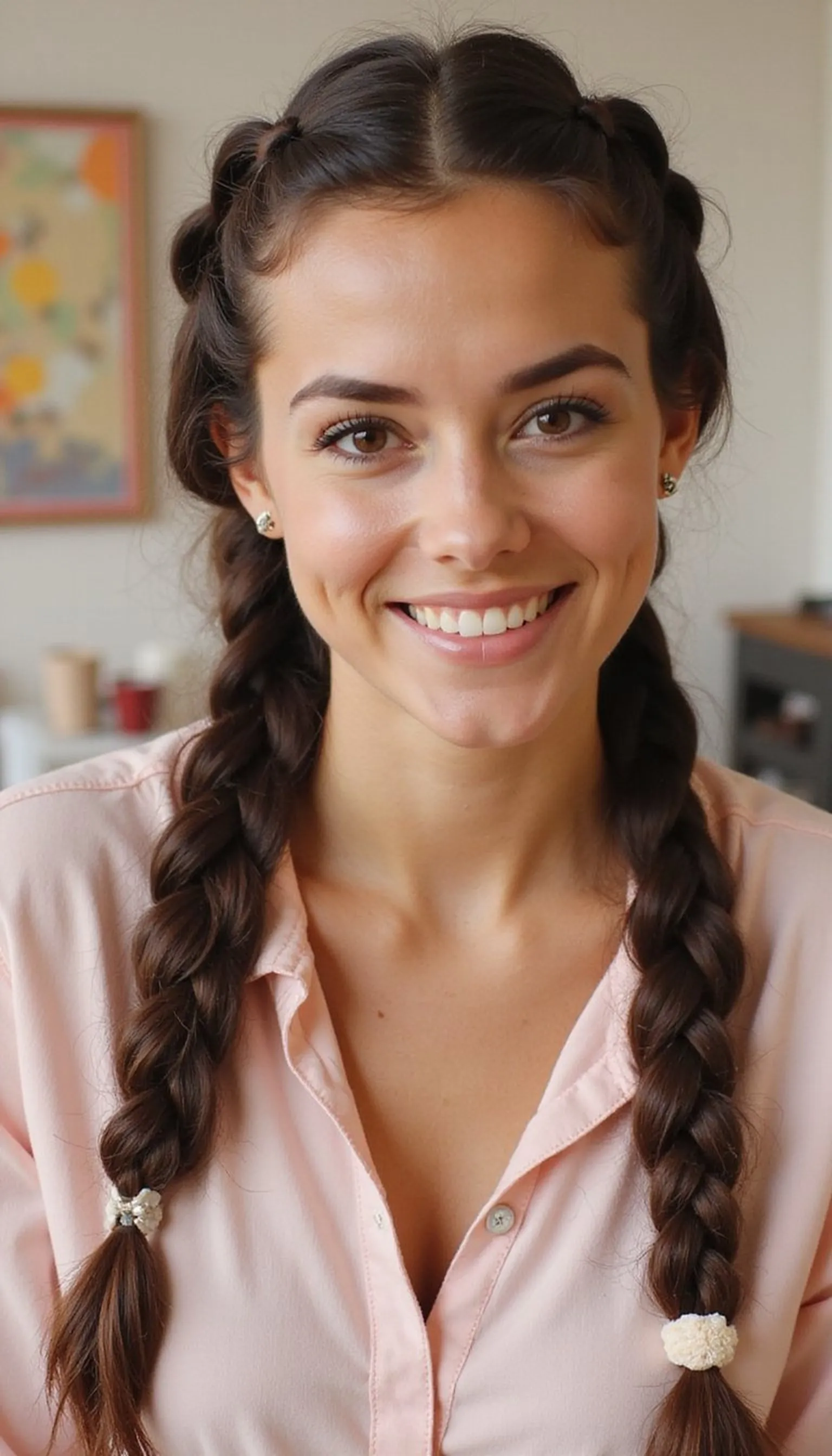 Bubble Braid With Braided Anchors