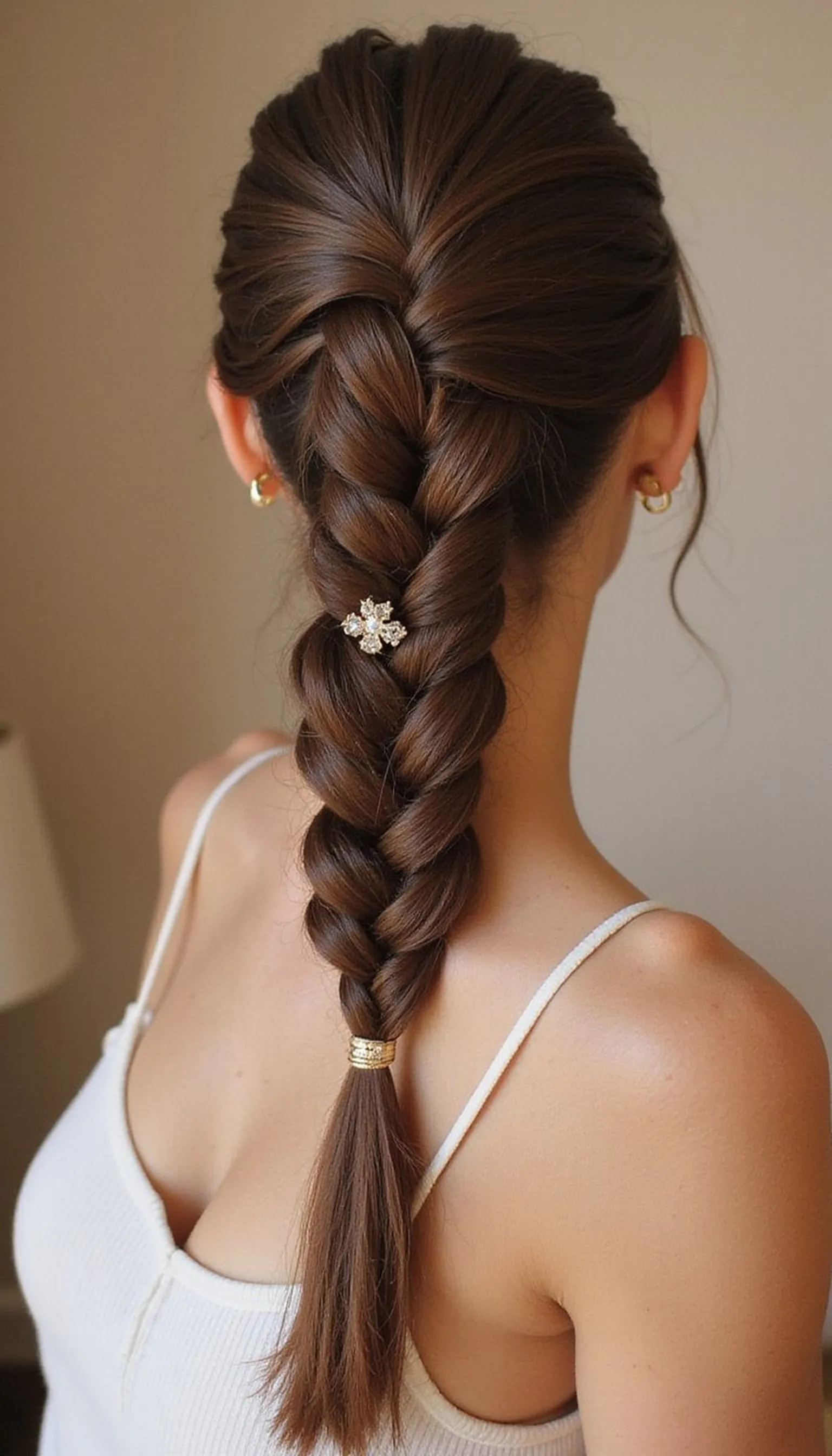 Soft French Braid For Sleek Mornings