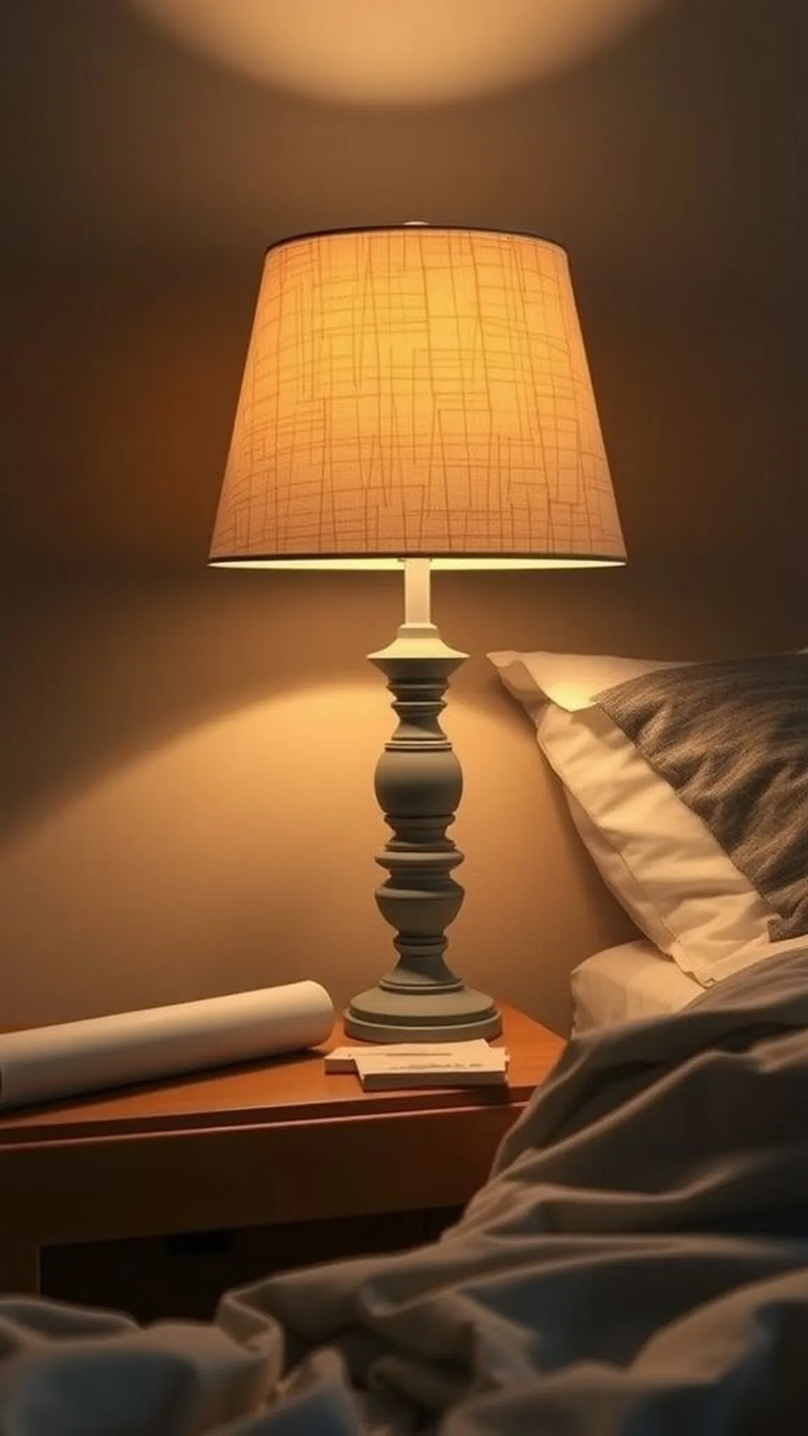 No-sew lampshade cover for instant refresh