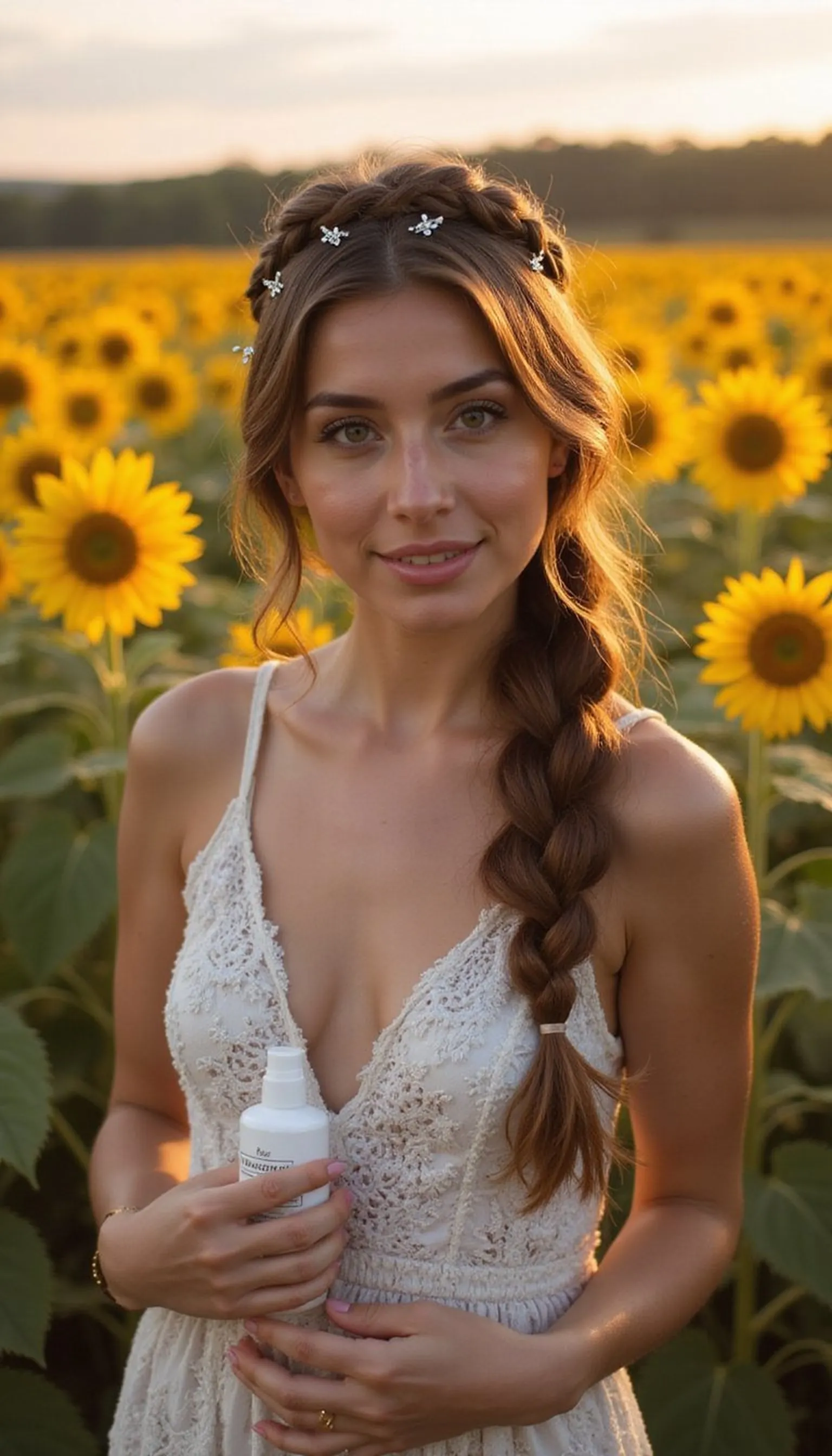 Effortless Halo Braid For Picture Days