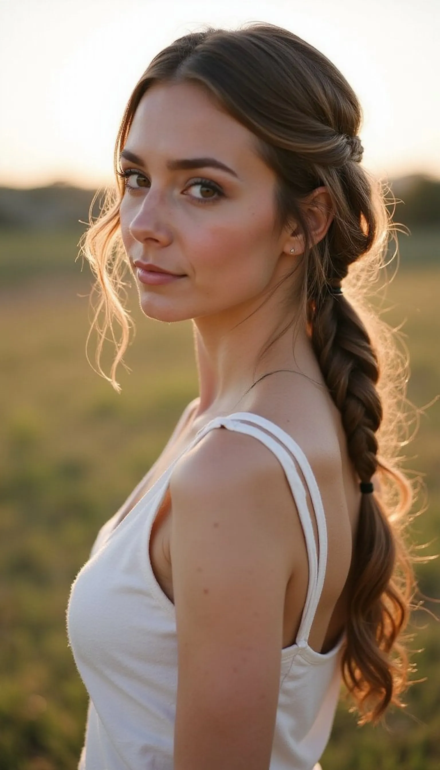 Secure Fishtail Braid For Long Drives