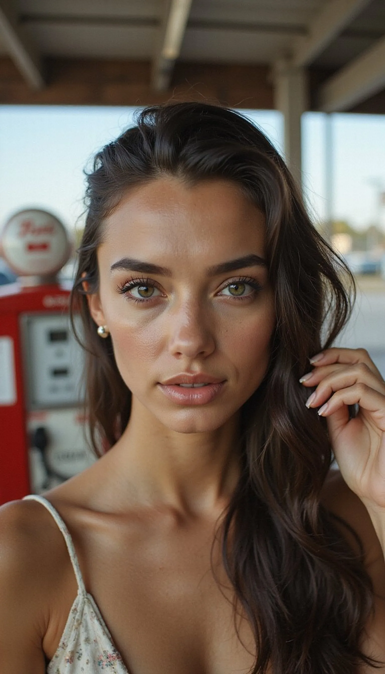 Slicked-Back Wet Look For Minimal Fuss