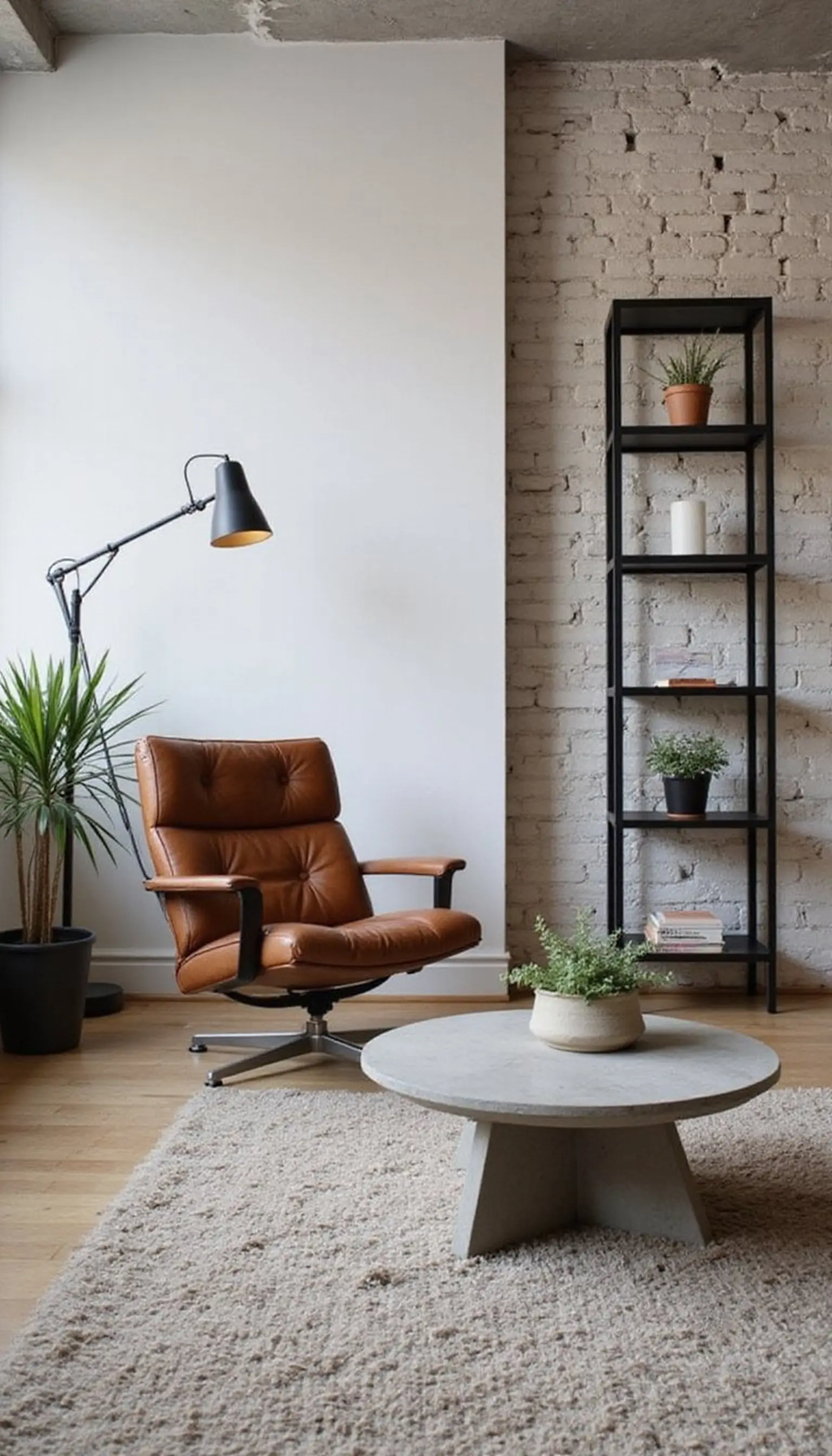 German urban loft with industrial modern details