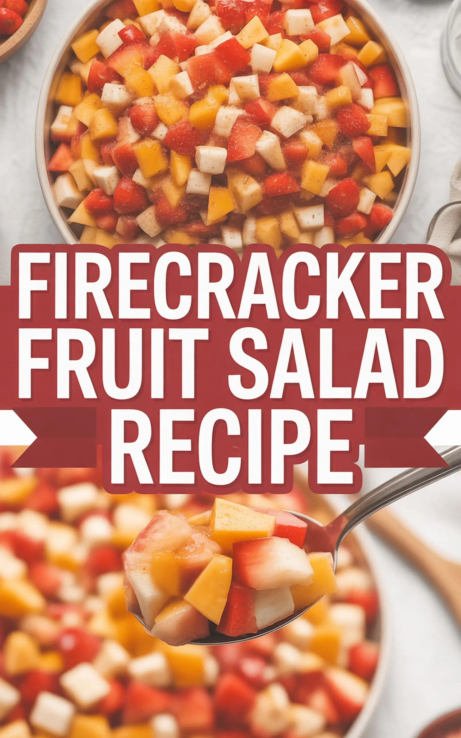 Firecracker Fruit Salad Recipe - easy recipe with step by step instructions