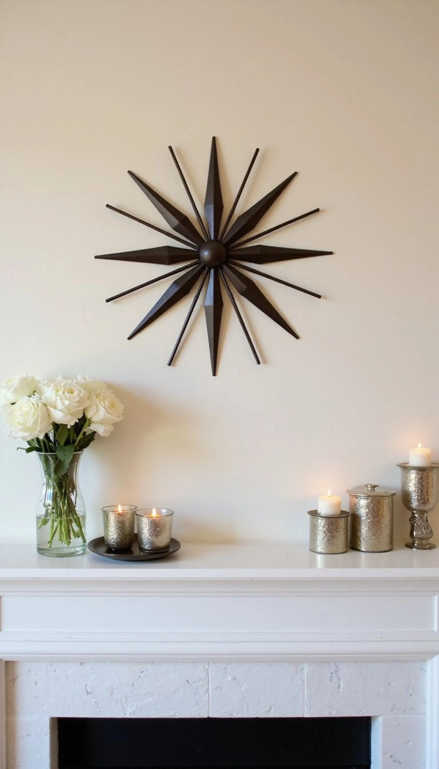 Metallic Starburst and Mercury Glass Glow