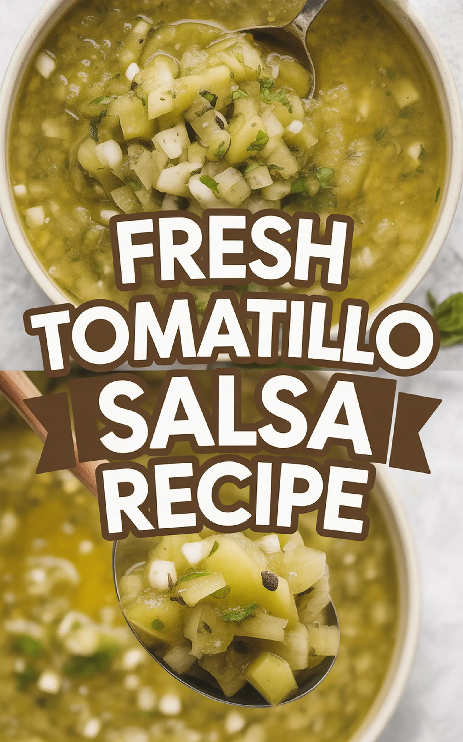 Fresh Tomatillo Salsa Recipe - easy recipe with step by step instructions