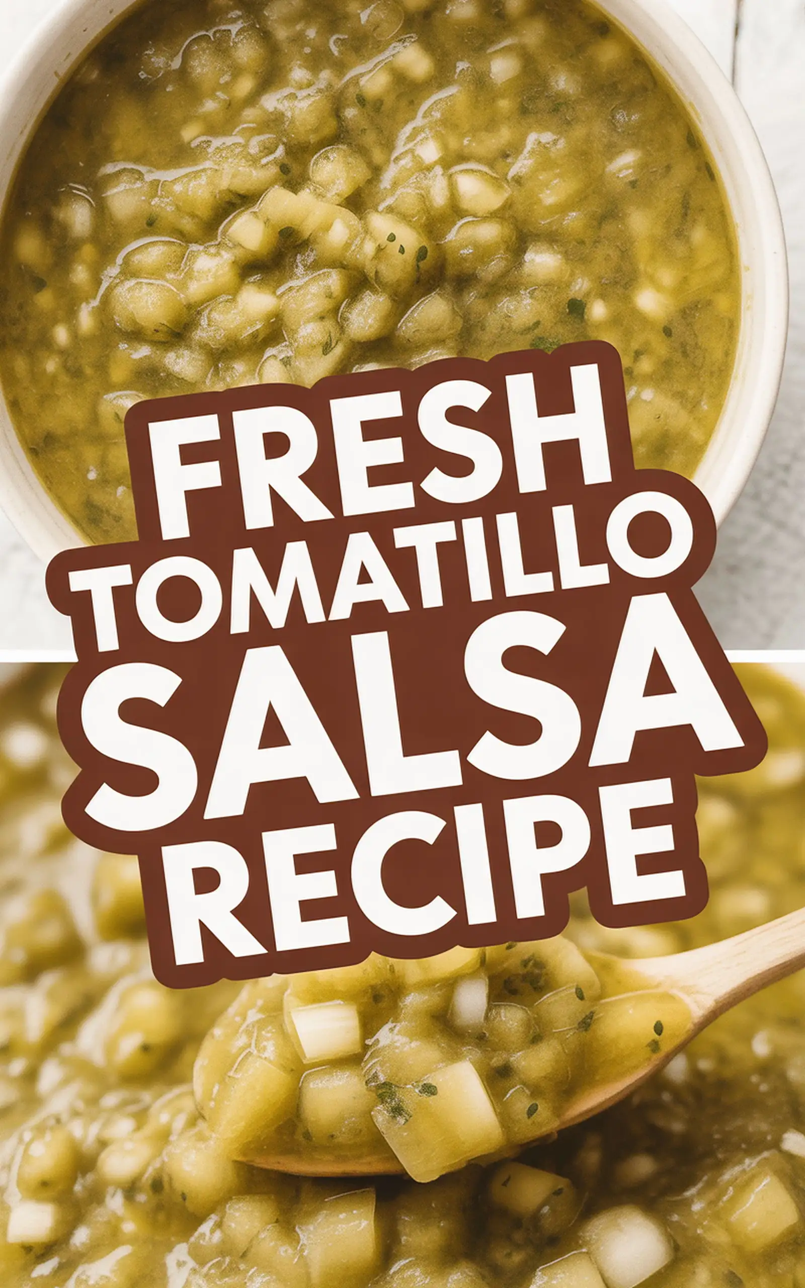 Fresh Tomatillo Salsa Recipe - easy recipe with step by step instructions