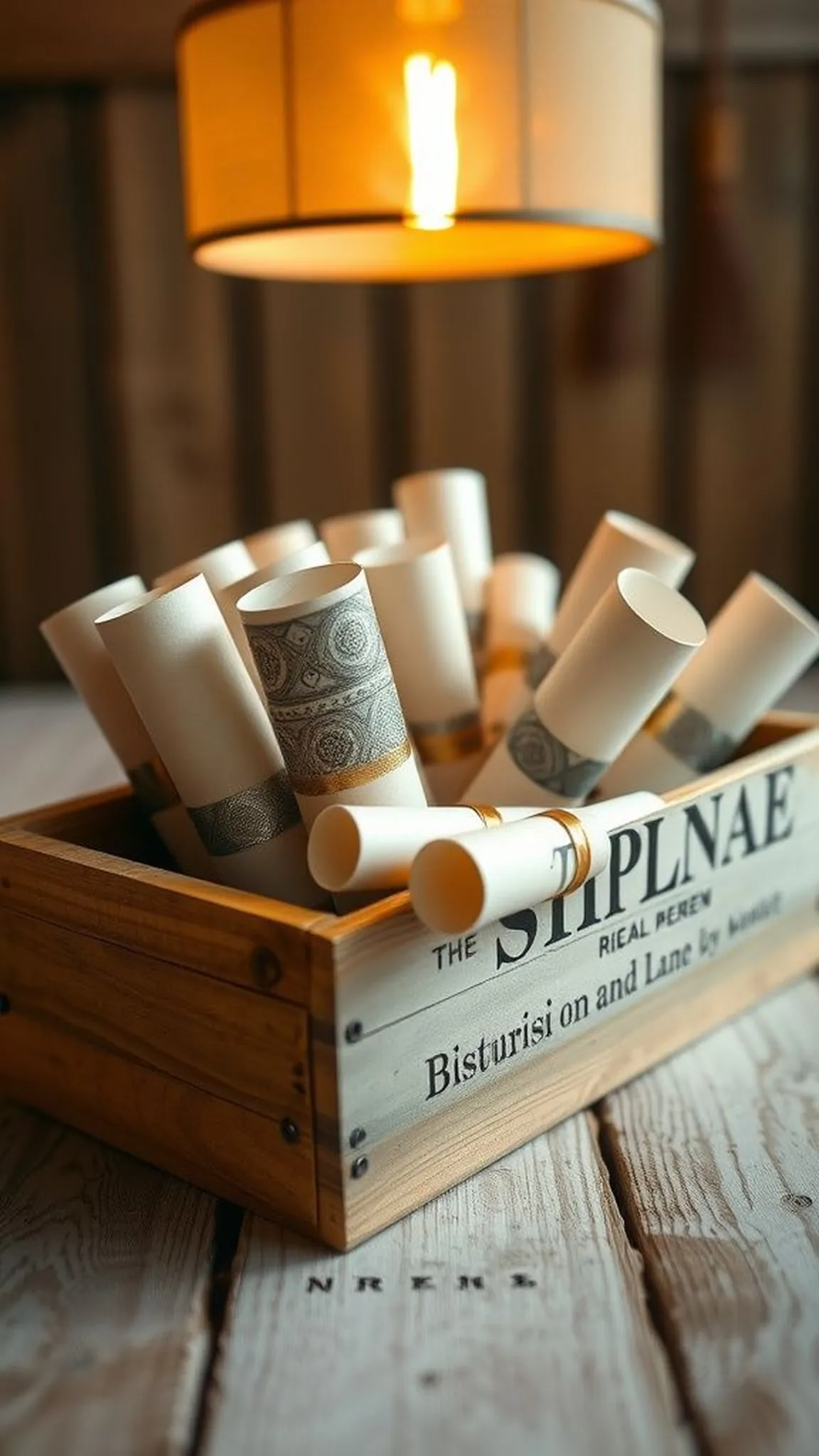 Keepsake diploma tubes for tiny favors
