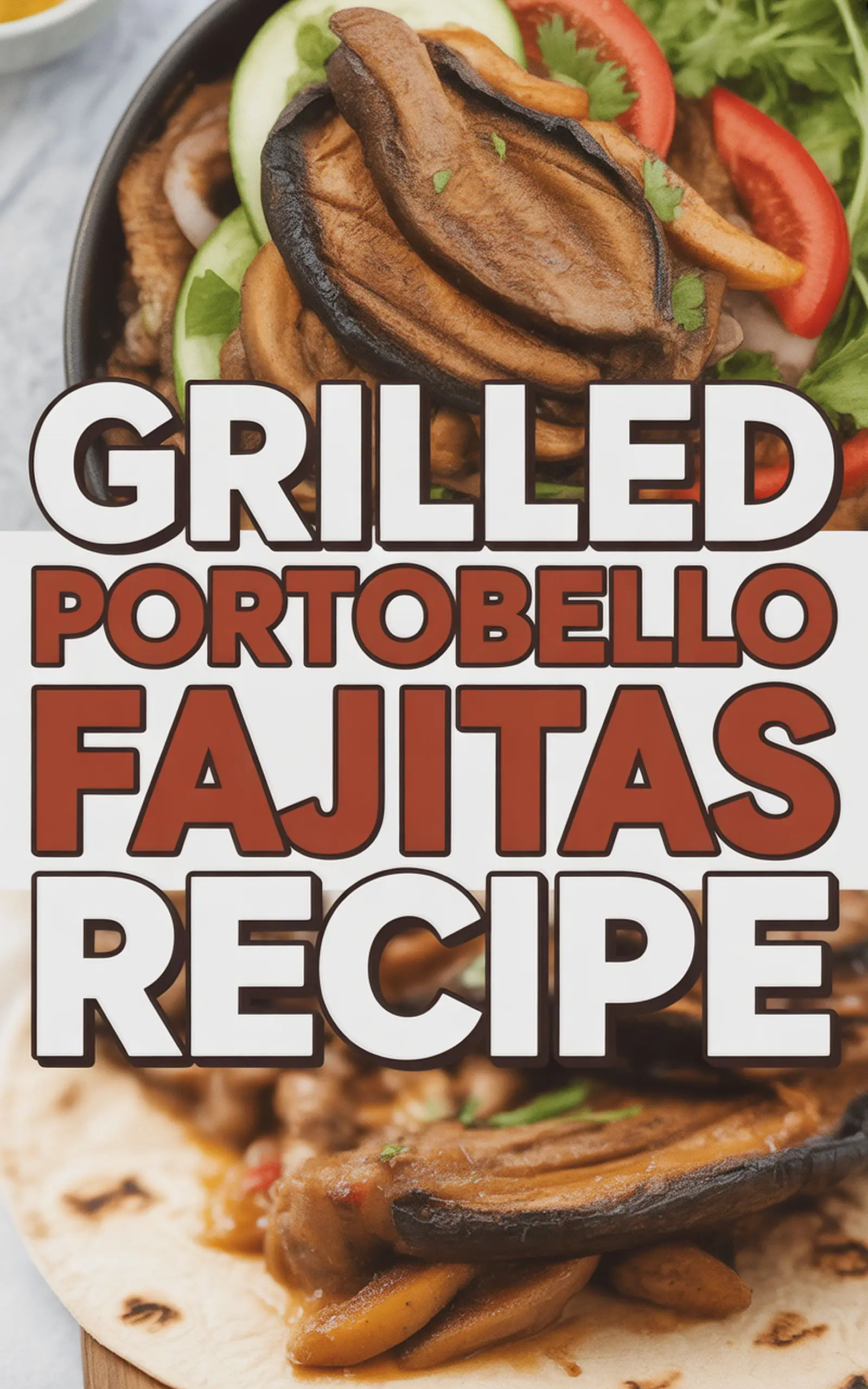 Grilled Portobello Fajitas Recipe - easy recipe with step by step instructions
