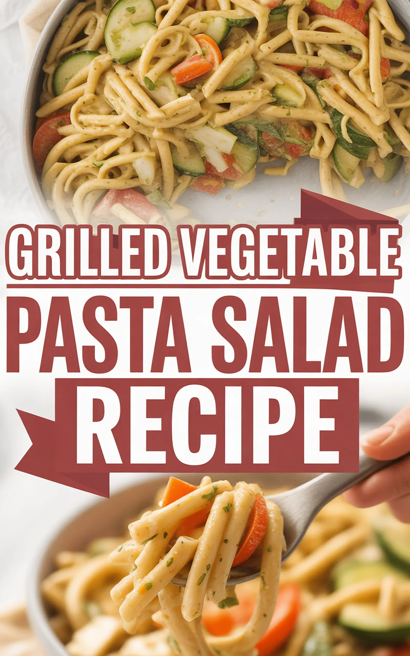 Grilled Vegetable Pasta Salad Recipe - easy recipe with step by step instructions