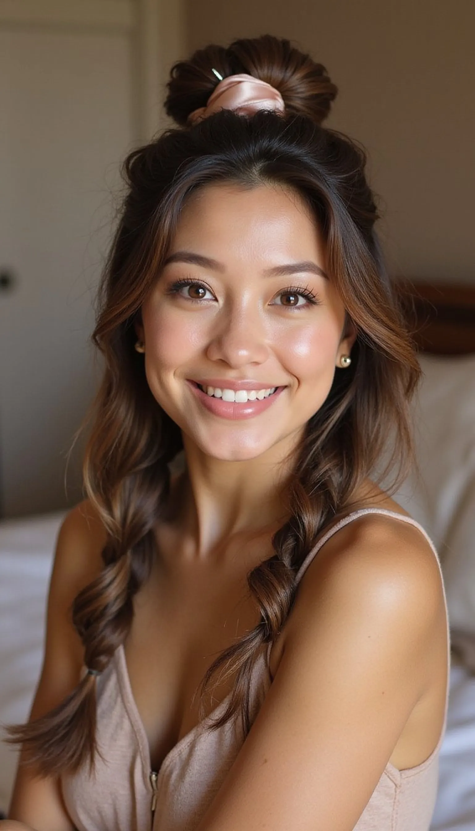 Bedtime Braids For Soft Beachy Waves