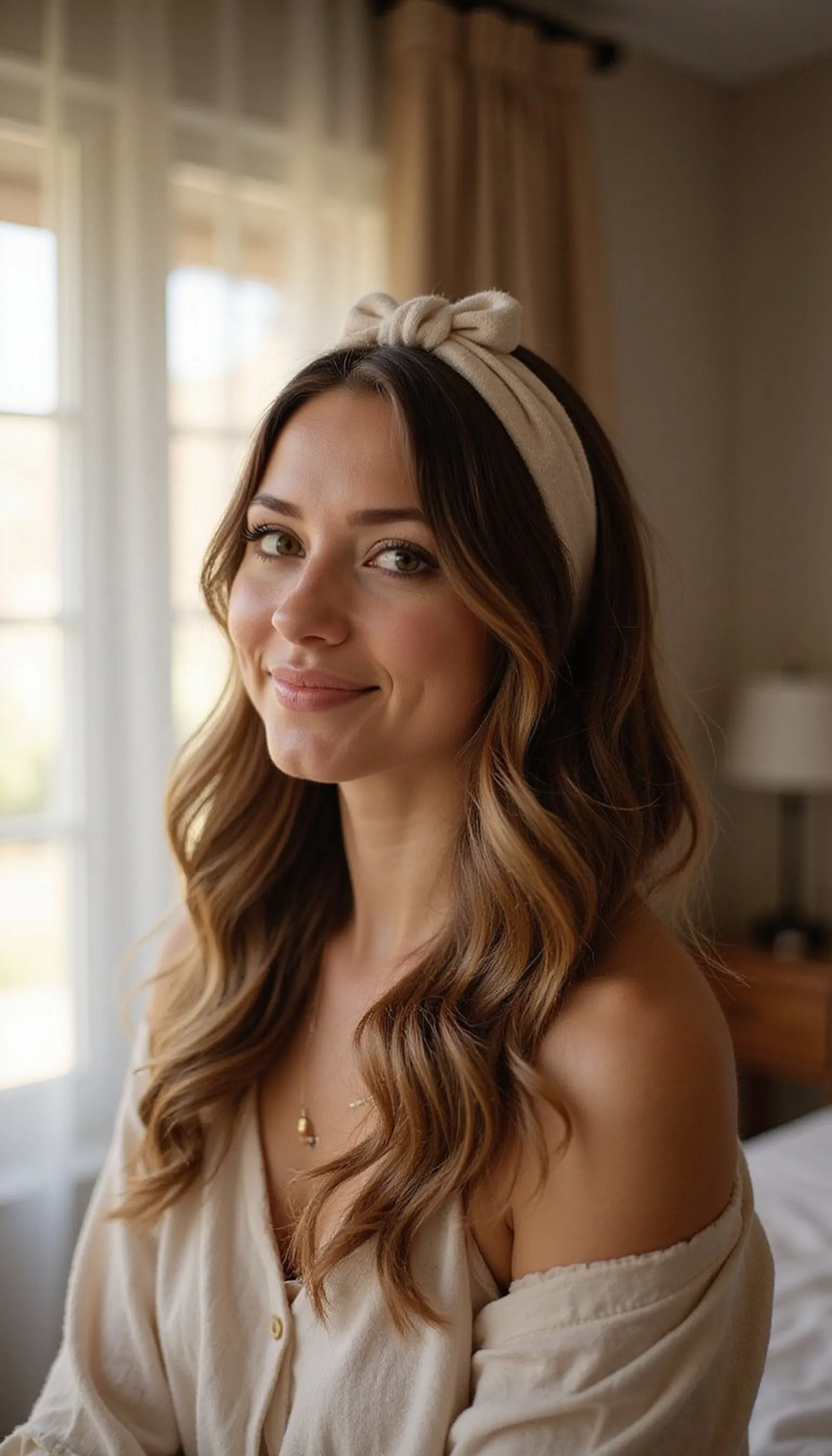 Headband Retro Waves Without Heat