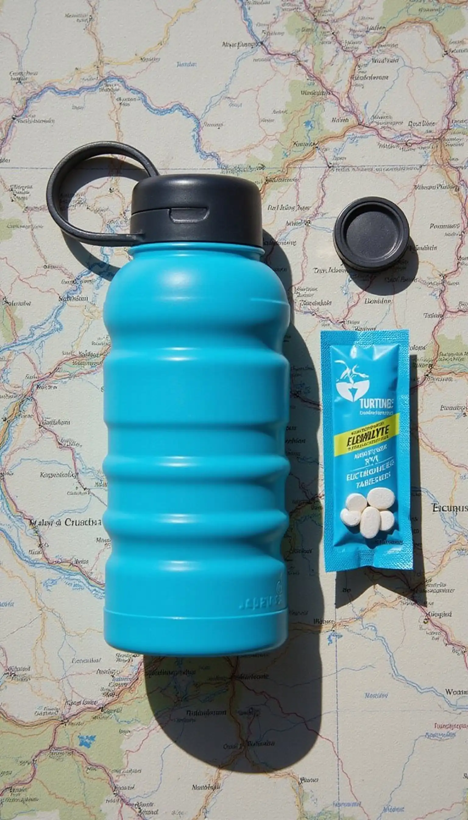 Hydration pack and electrolyte tablets for long days