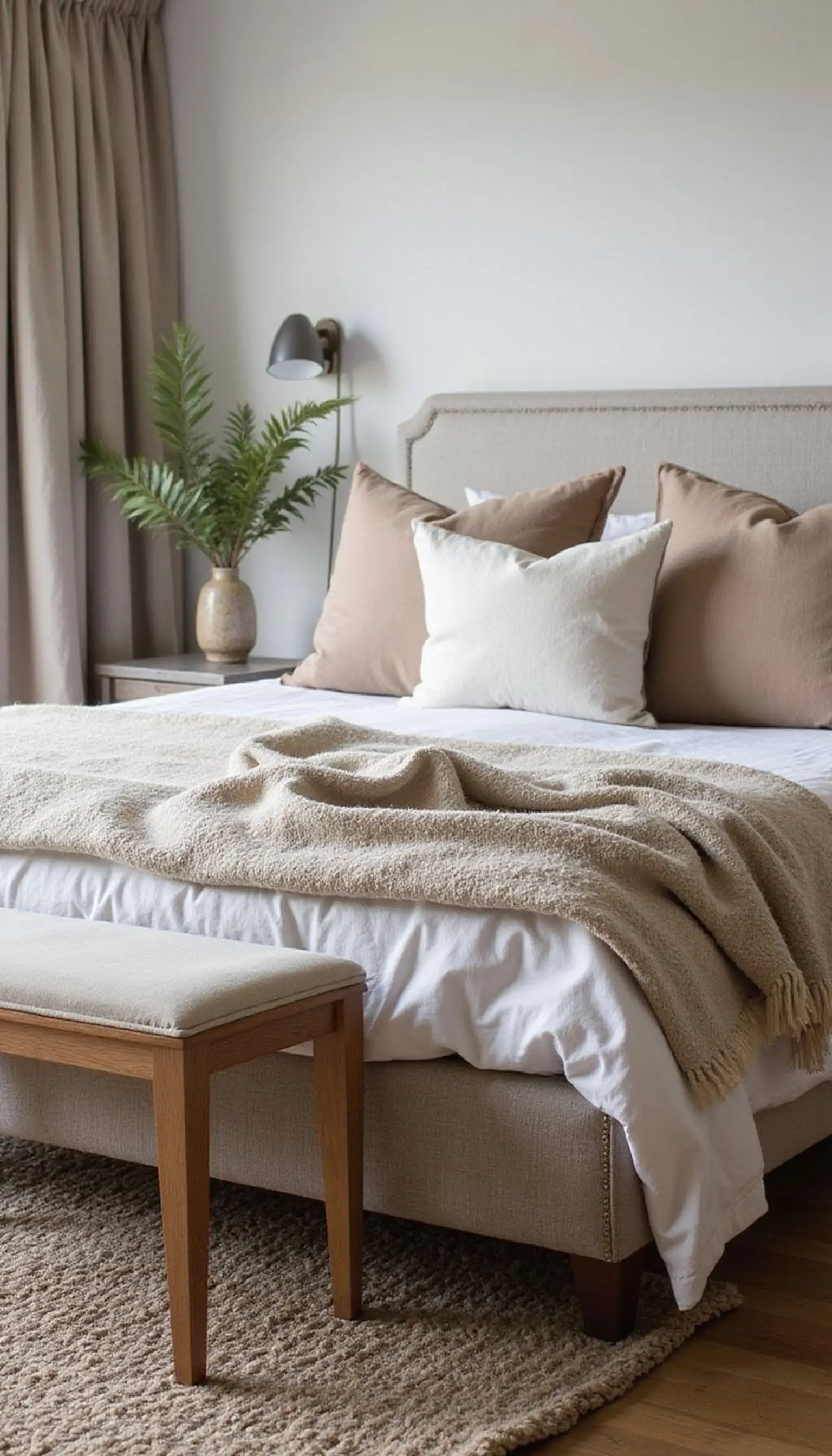 Layered Textures for a Cocooning Hotel Feel