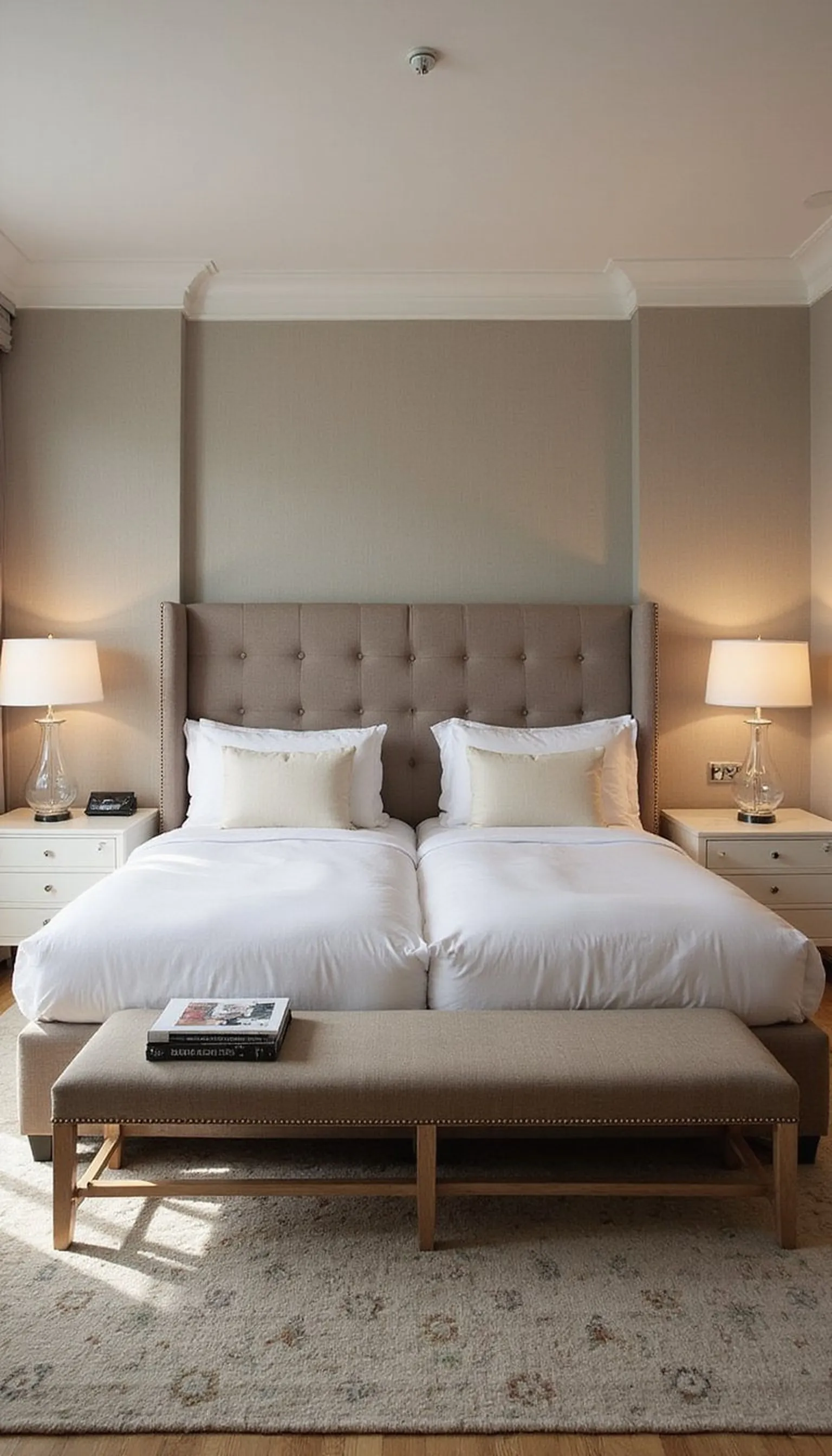 Symmetry and Twin Beds for Shared Suites