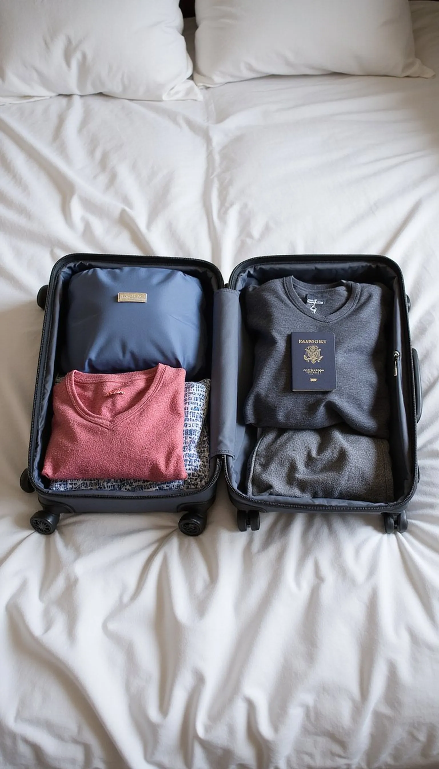 Carry-on packing cube system for quick trips