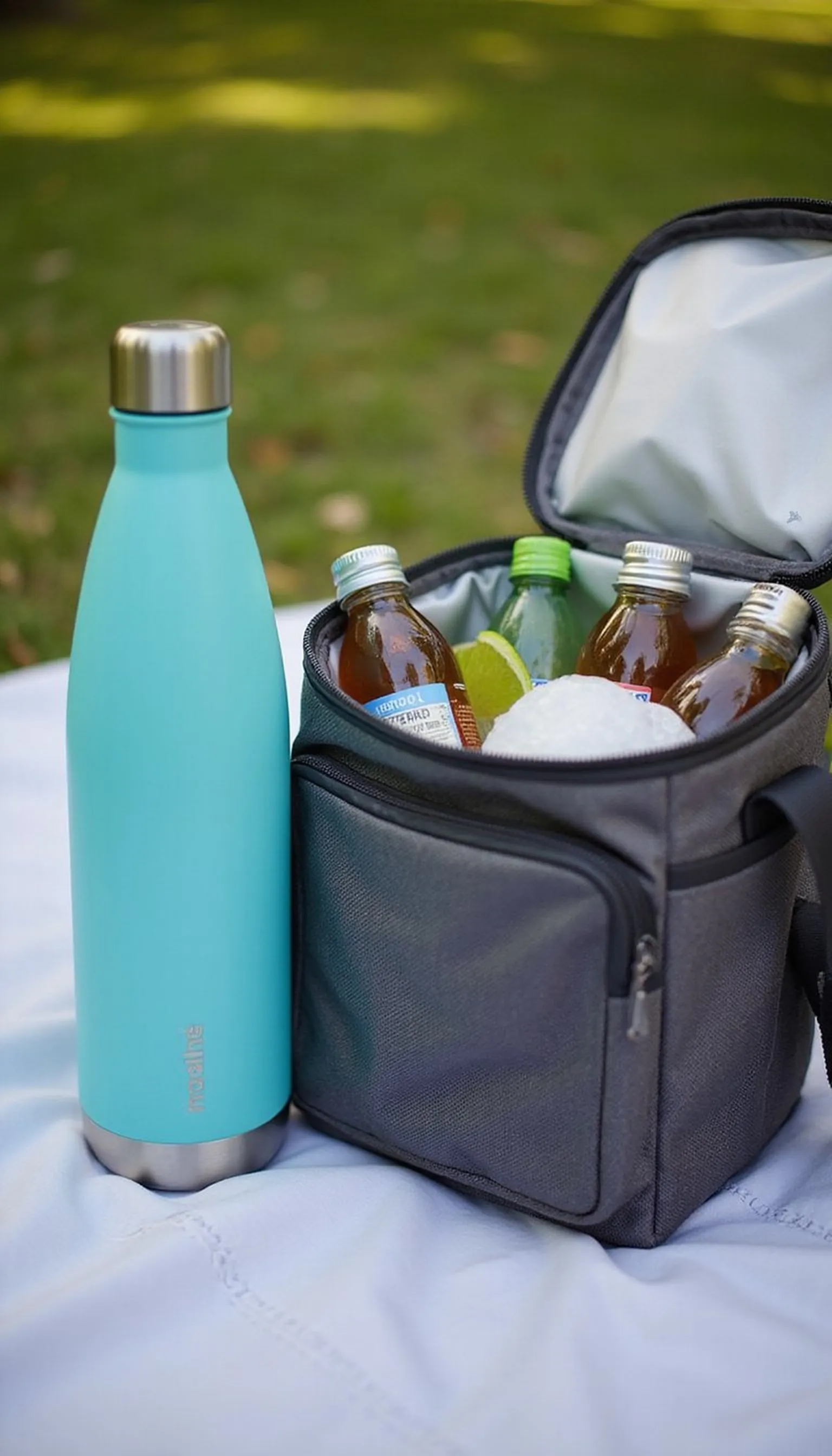 Hydration Station: Insulated Bottle and Cooler
