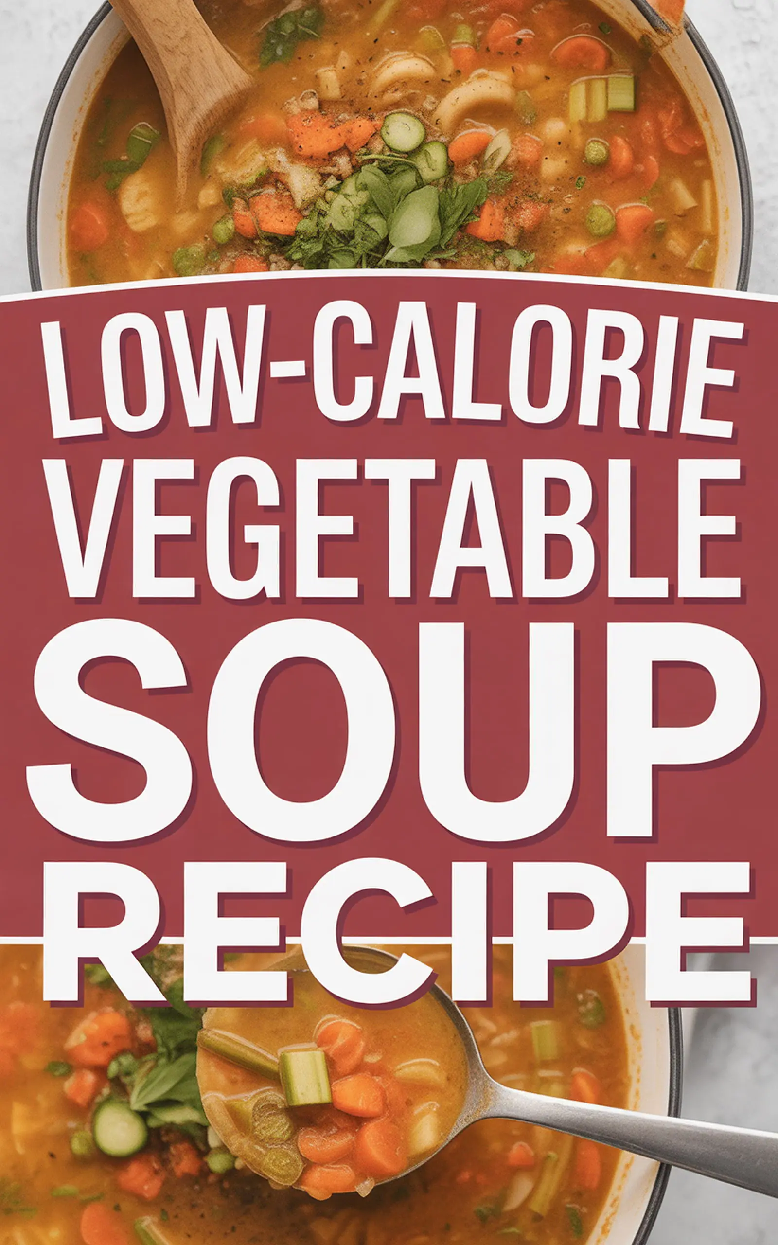 Low-Calorie Vegetable Soup Recipe - easy recipe with step by step instructions