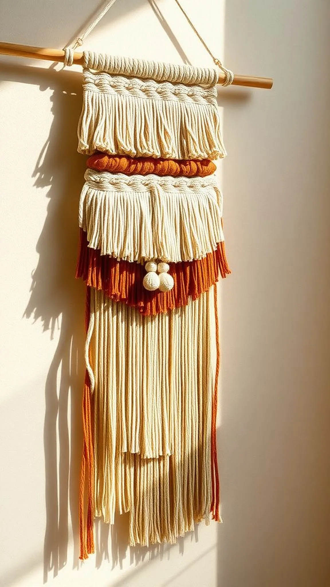 Boho layered fringe with cascading tiers