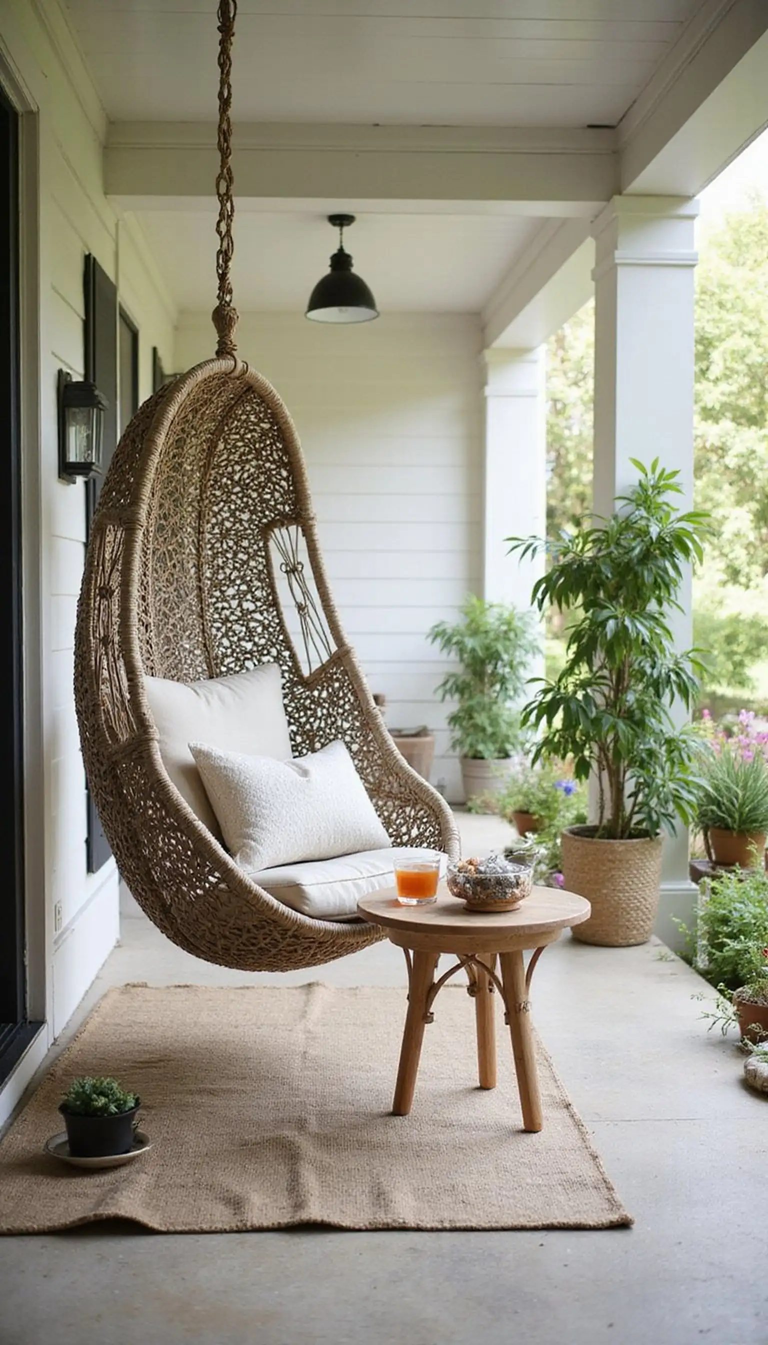 Hammock chair for a lazy afternoon swing