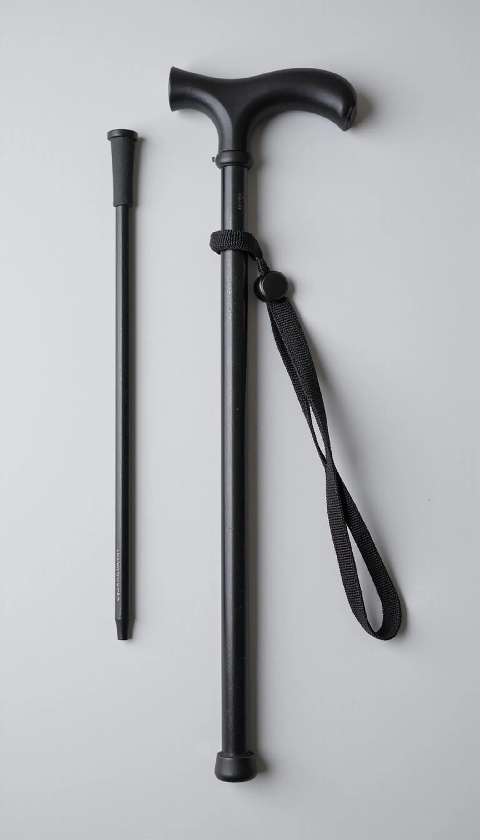 Collapsible carbon cane for city strolls
