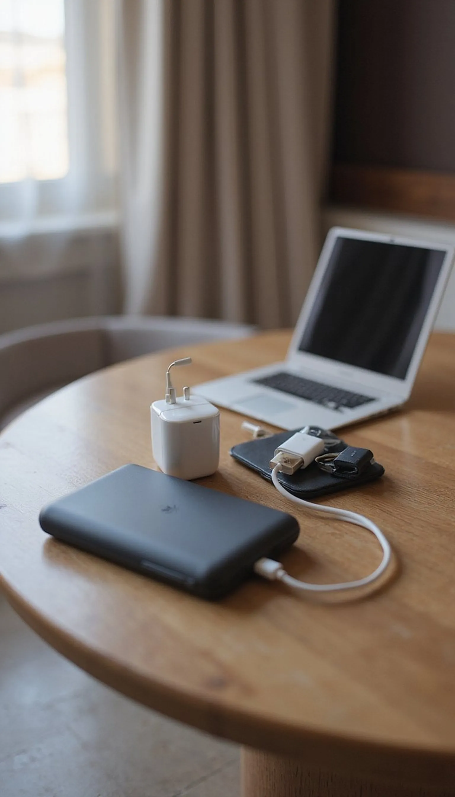 Compact power bank and charger for medical devices